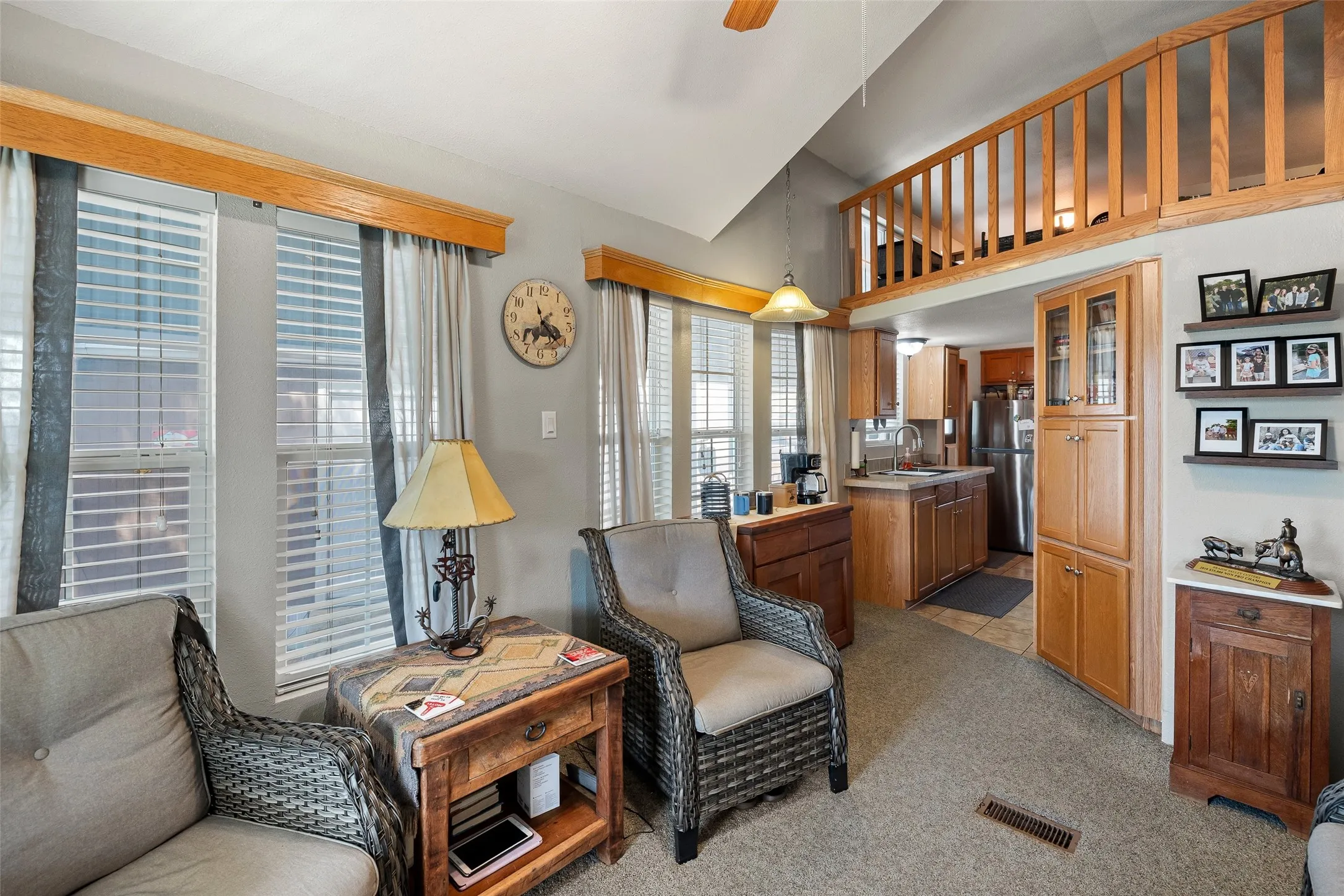 Loft upstairs