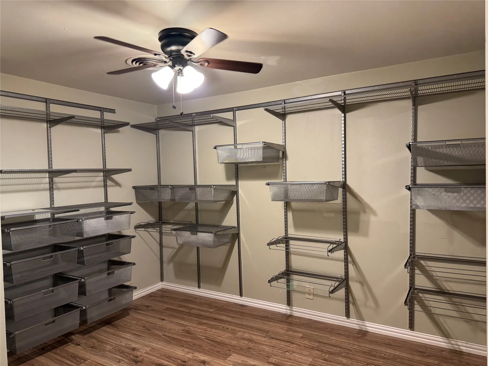 Bedroom Three does not have a window and has been used as an over-sized Closet.
