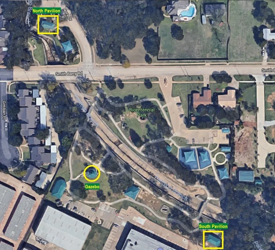 Bicentennial Park is minutes away! Pickelball, splash pads, walking trails, and pavillions.