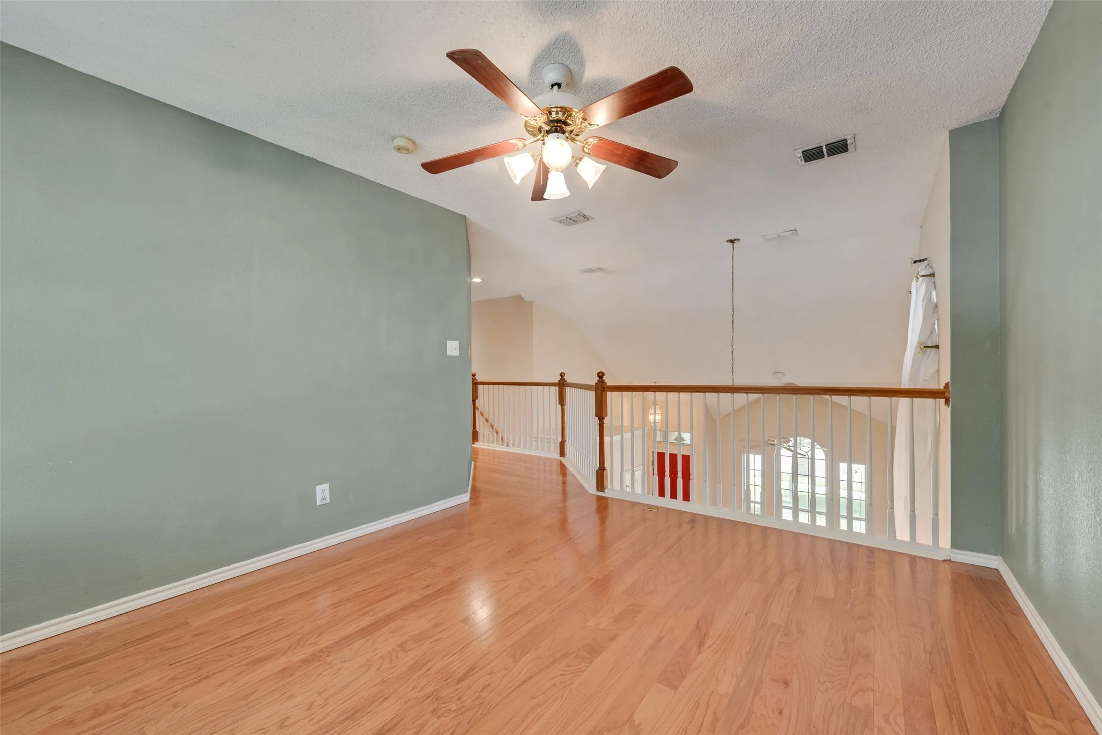 Upstairs loft area