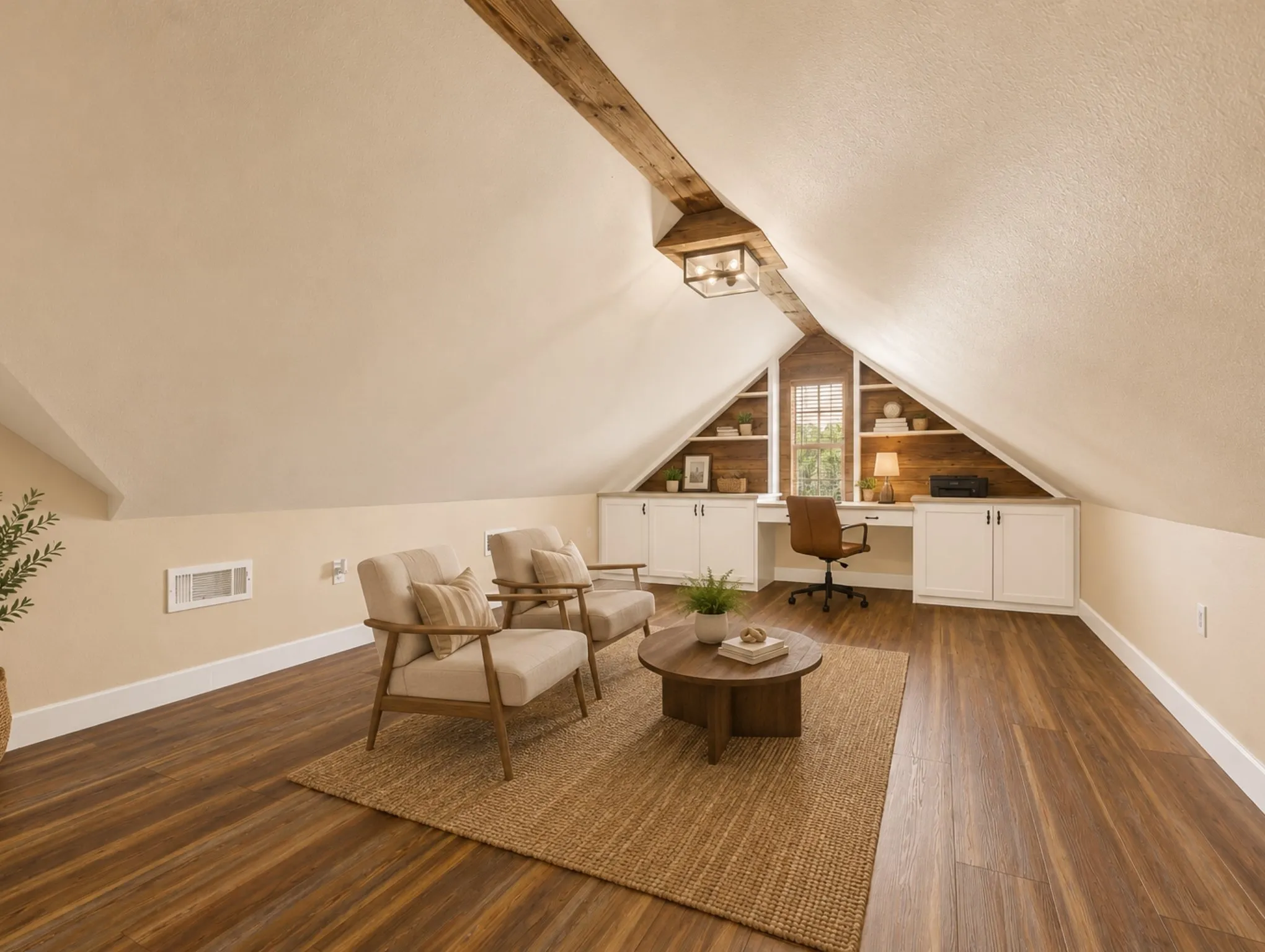 Virtually Staged Flex Space
