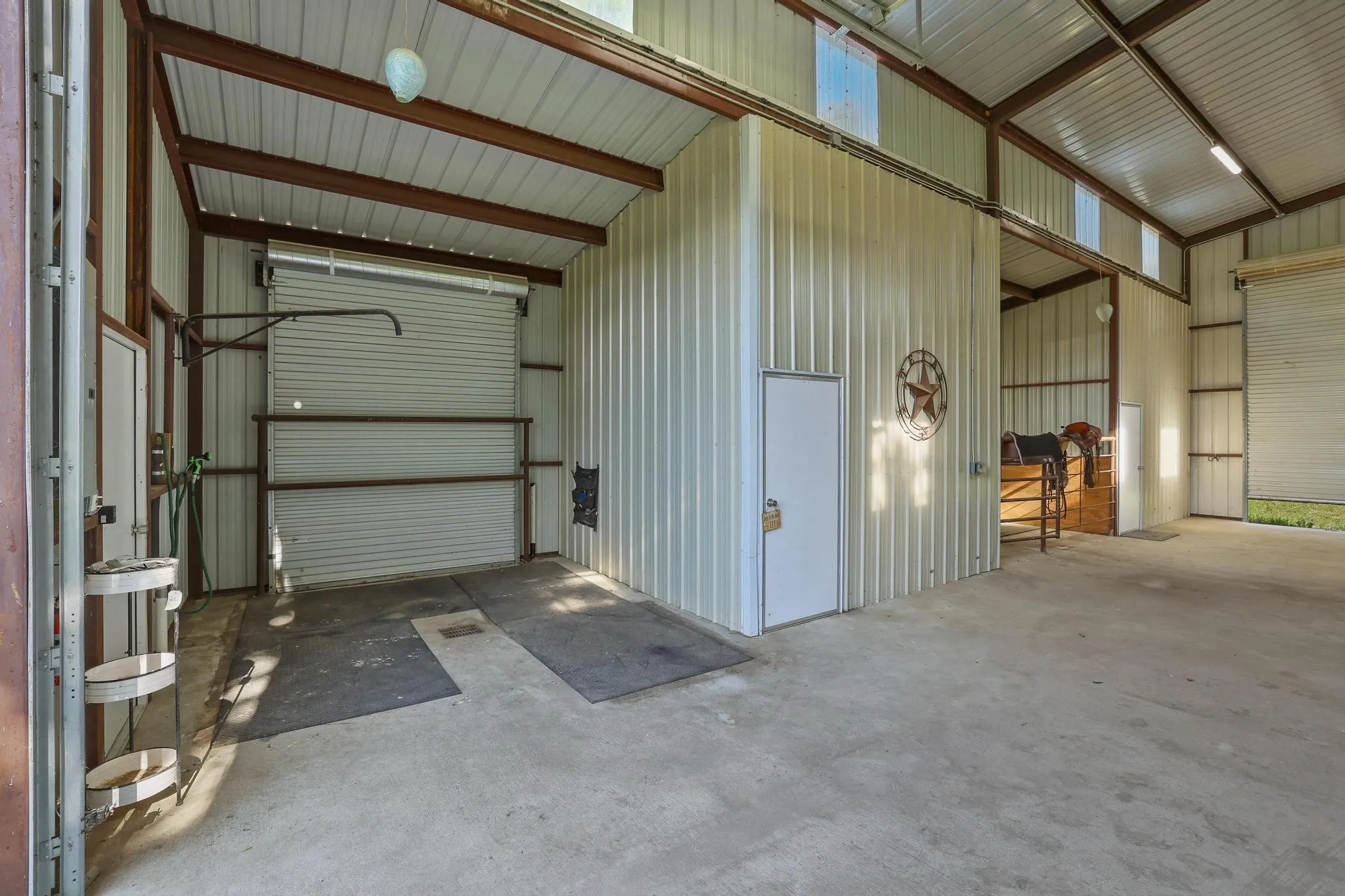 Inside of Barn