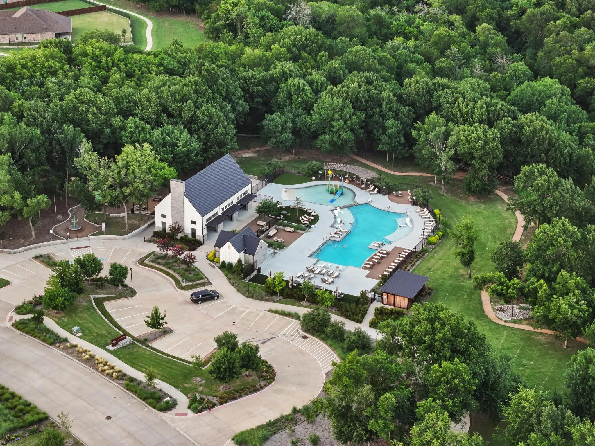 Clubhouse, Pool, Trails