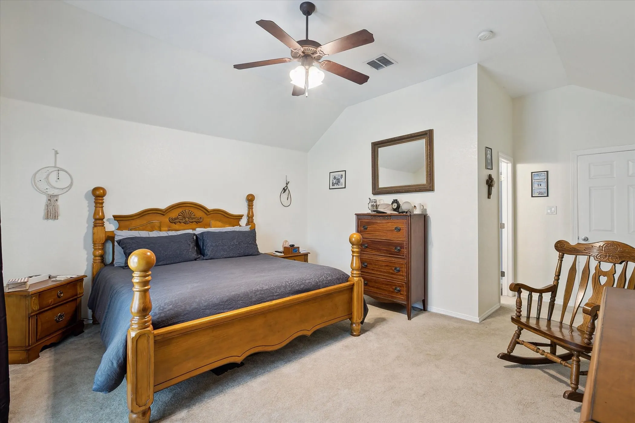 Primary bedroom with ensuite bathroom