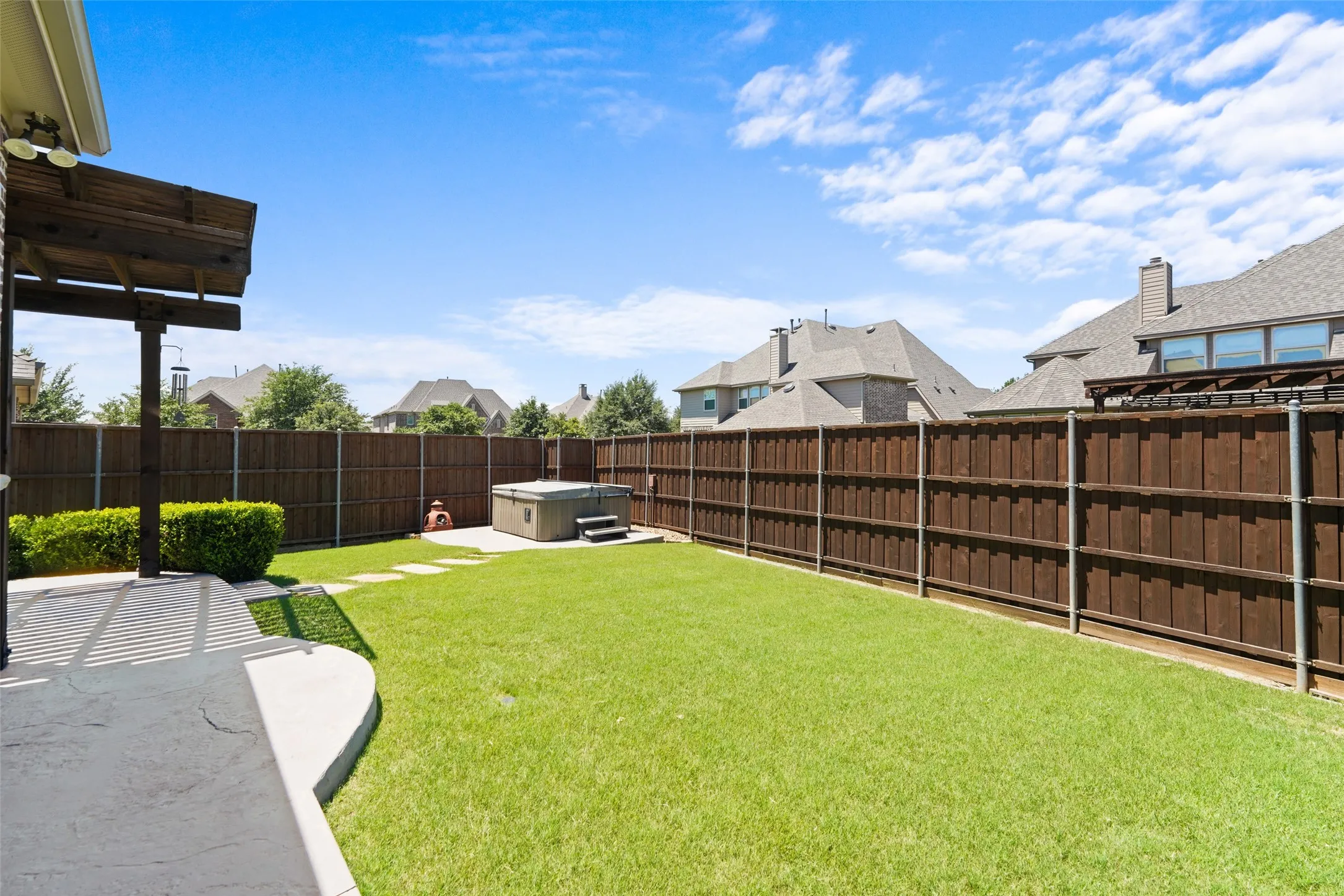 Large Backyard, Sliding Gate, 3-Car Wide Garage,  Hot Tub Will Convey