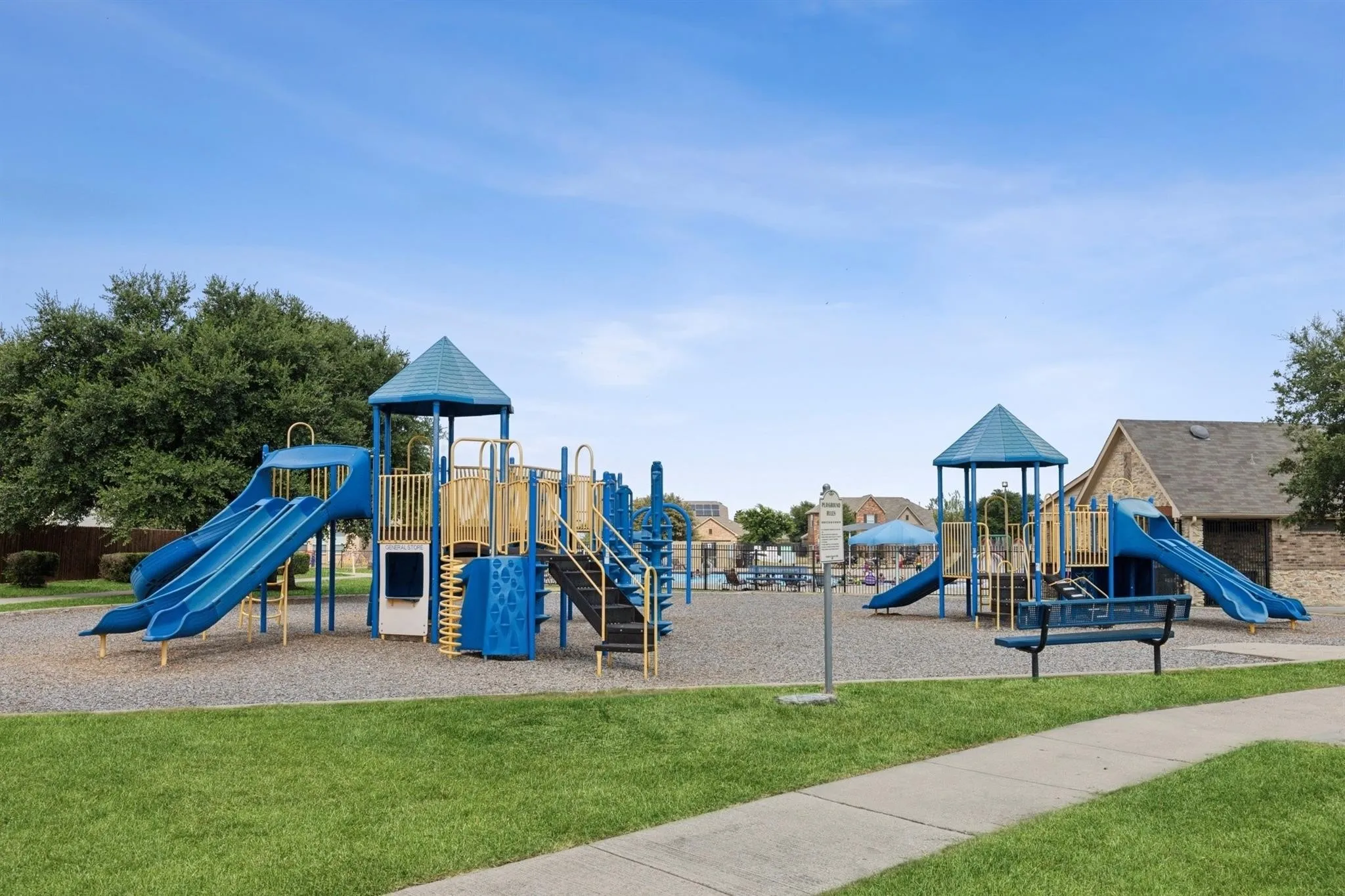 Enjoy all that Sendera Ranch has to offer with exceptional neighborhood amenities, including four community pools, a clubhouse, scenic walking trails, fishing ponds, playgrounds, and year-round community events