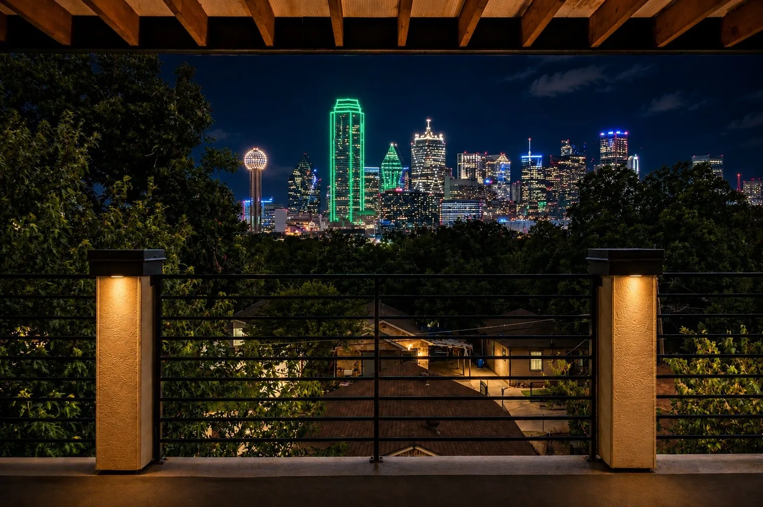 Close Up of Dowtown View