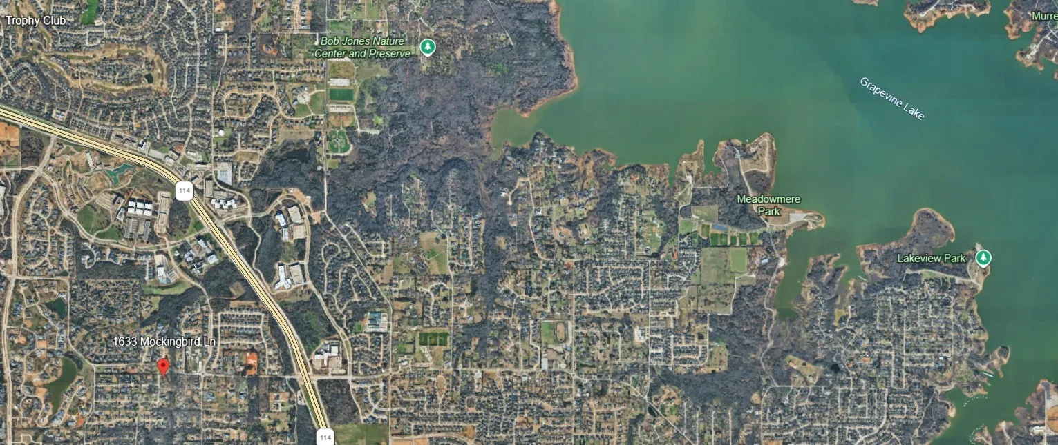 Unimproved Land For Sale in Tarrant County , 1633 Mockingbird Lane, Southlake, Texas 76092, 0, 0, Garage spaces, 0 Sqft, built in 1983, mls#21318614, Real Estate Agent in Southlake, Homes For Sale in Tarrant county, Homes For Sale in Southlake, Realtor in Southlake Texas, Real Estate Brokerage Independent Realty Texas, Luminita Cordes Realtor