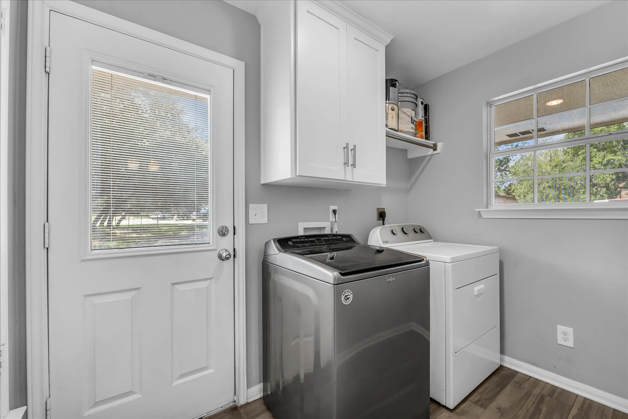Laundry area