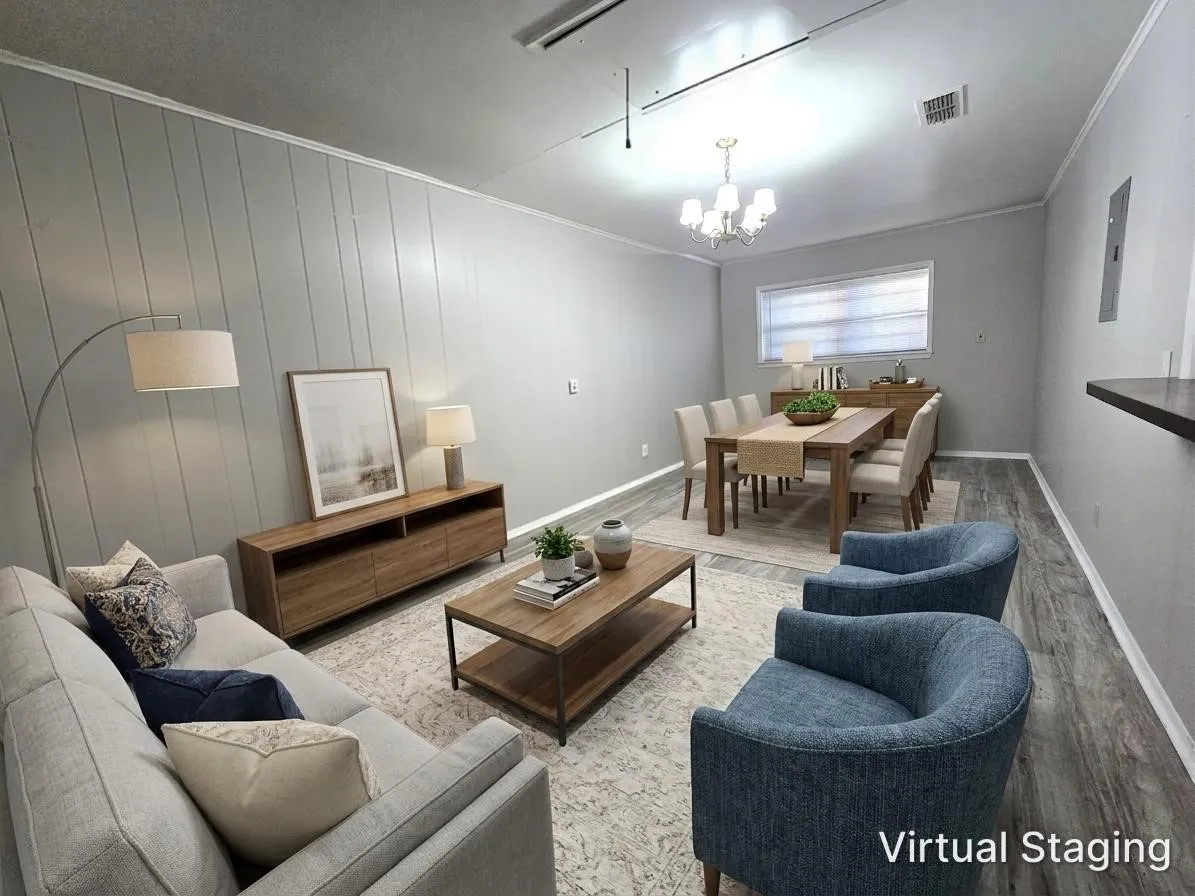 Living and Dining Rm Combo - flex space
