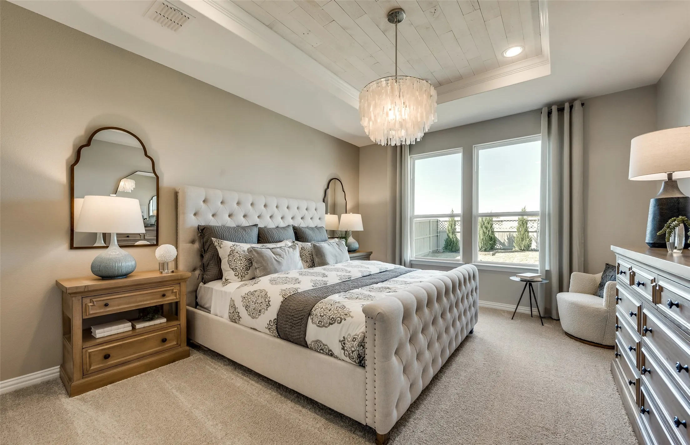 *Model Representation - Spacious owner's suite with private bath