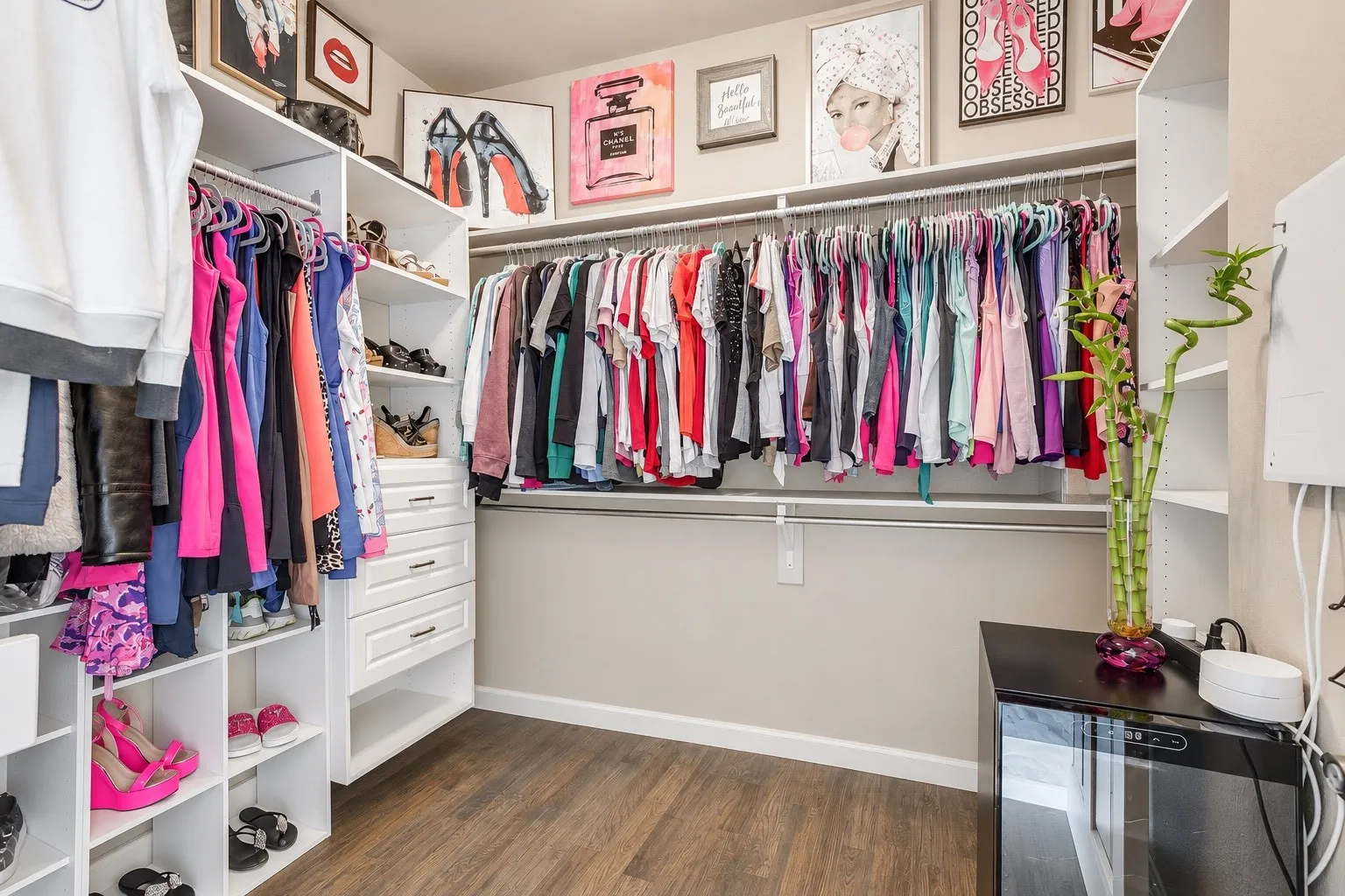 Primary Closet of 4408 Chris Dr, Keller TX 76244