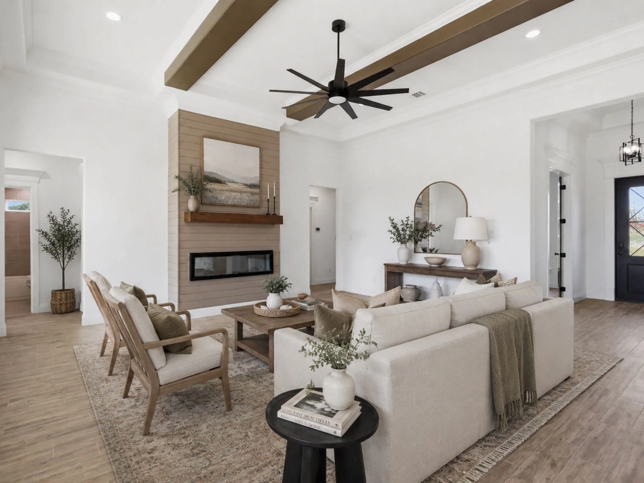 Virtually Staged: Living Room