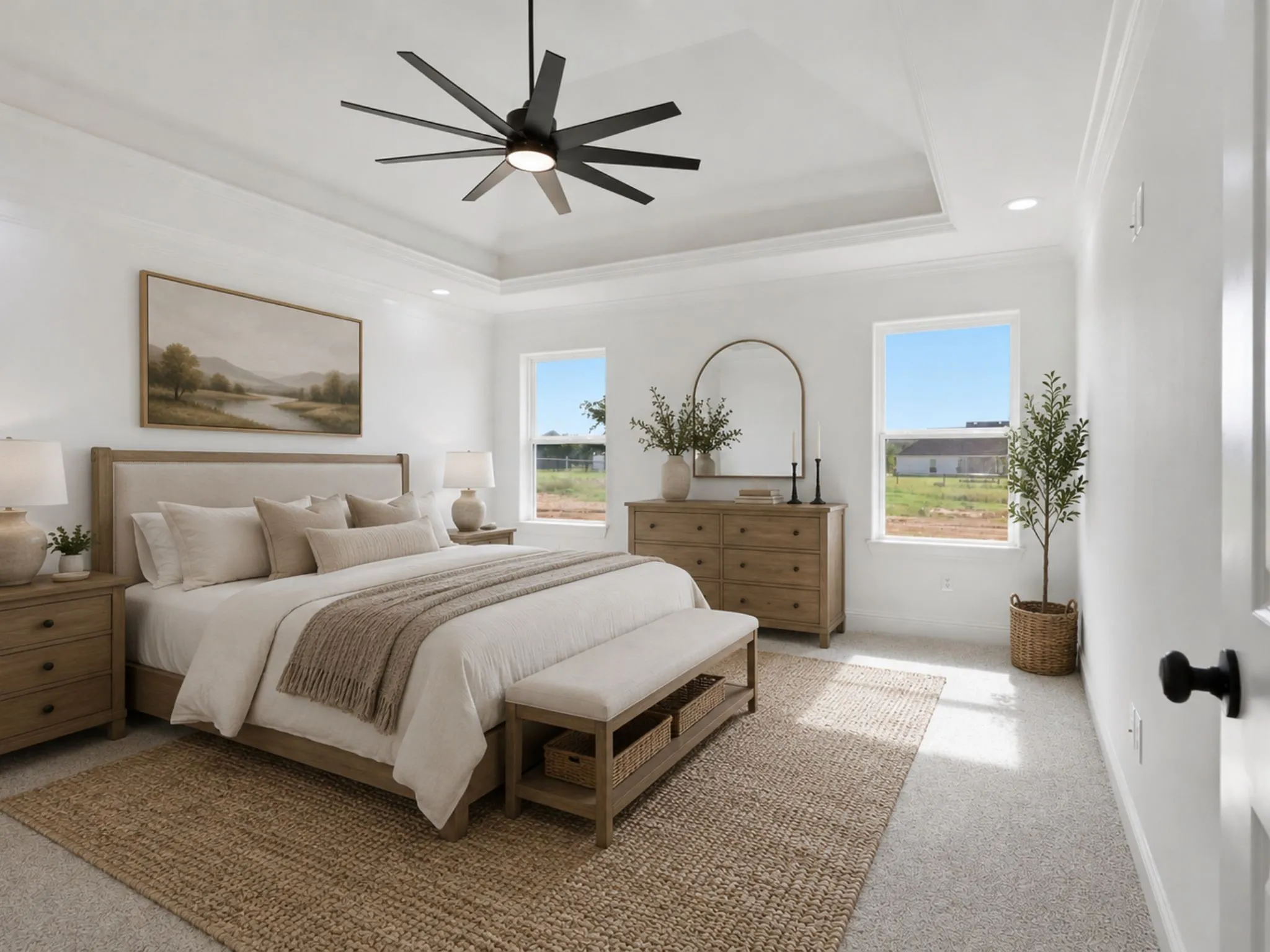 Virtually Staged: Owner's Ensuite