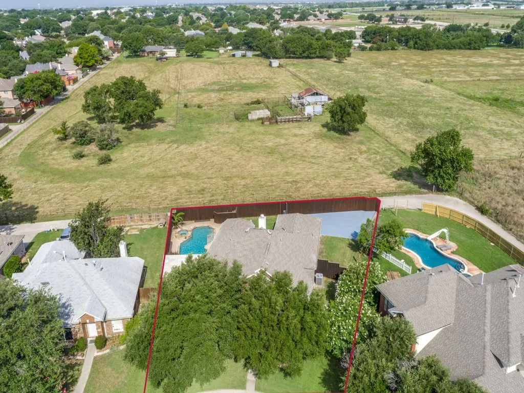 Privately owned farm/pastureland behind home