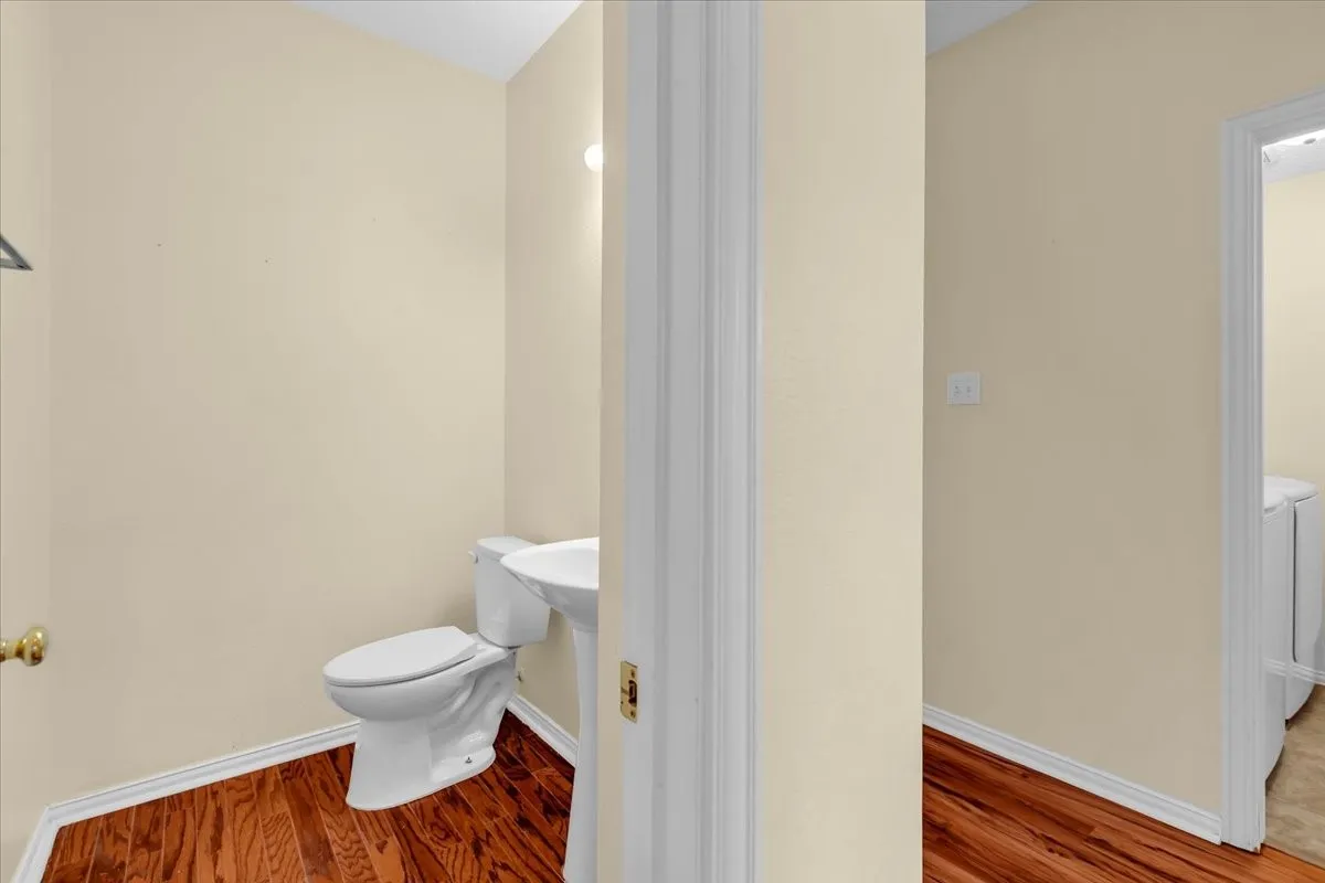 Downstairs half bath