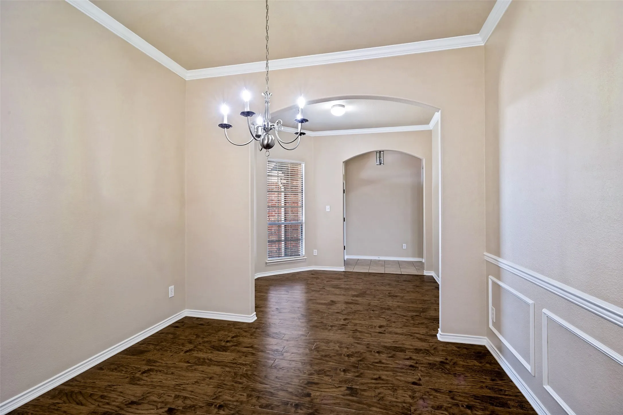 Living and Dining, off of the foyer.