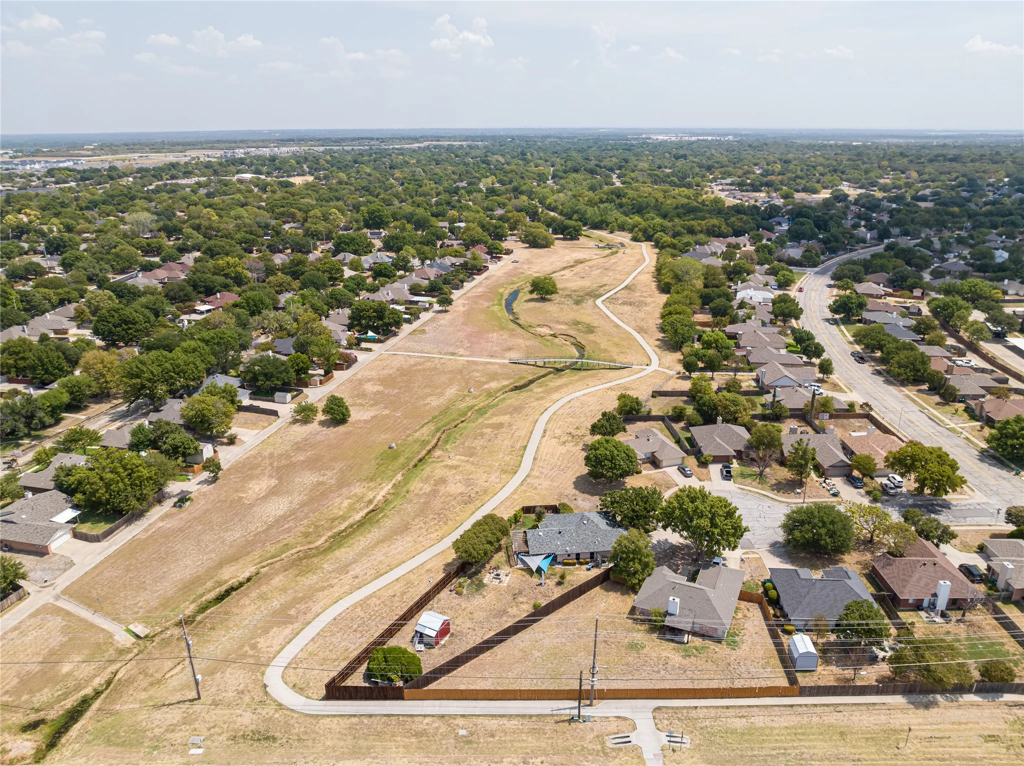 aerial view