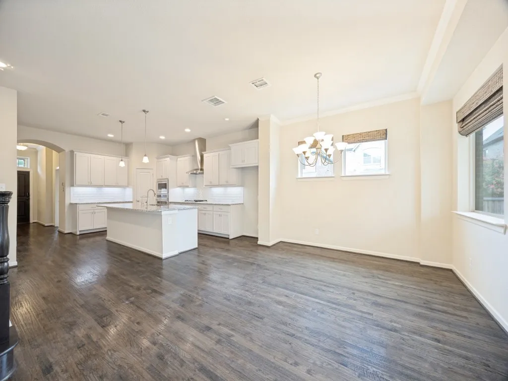 Dining room/Kitchen view