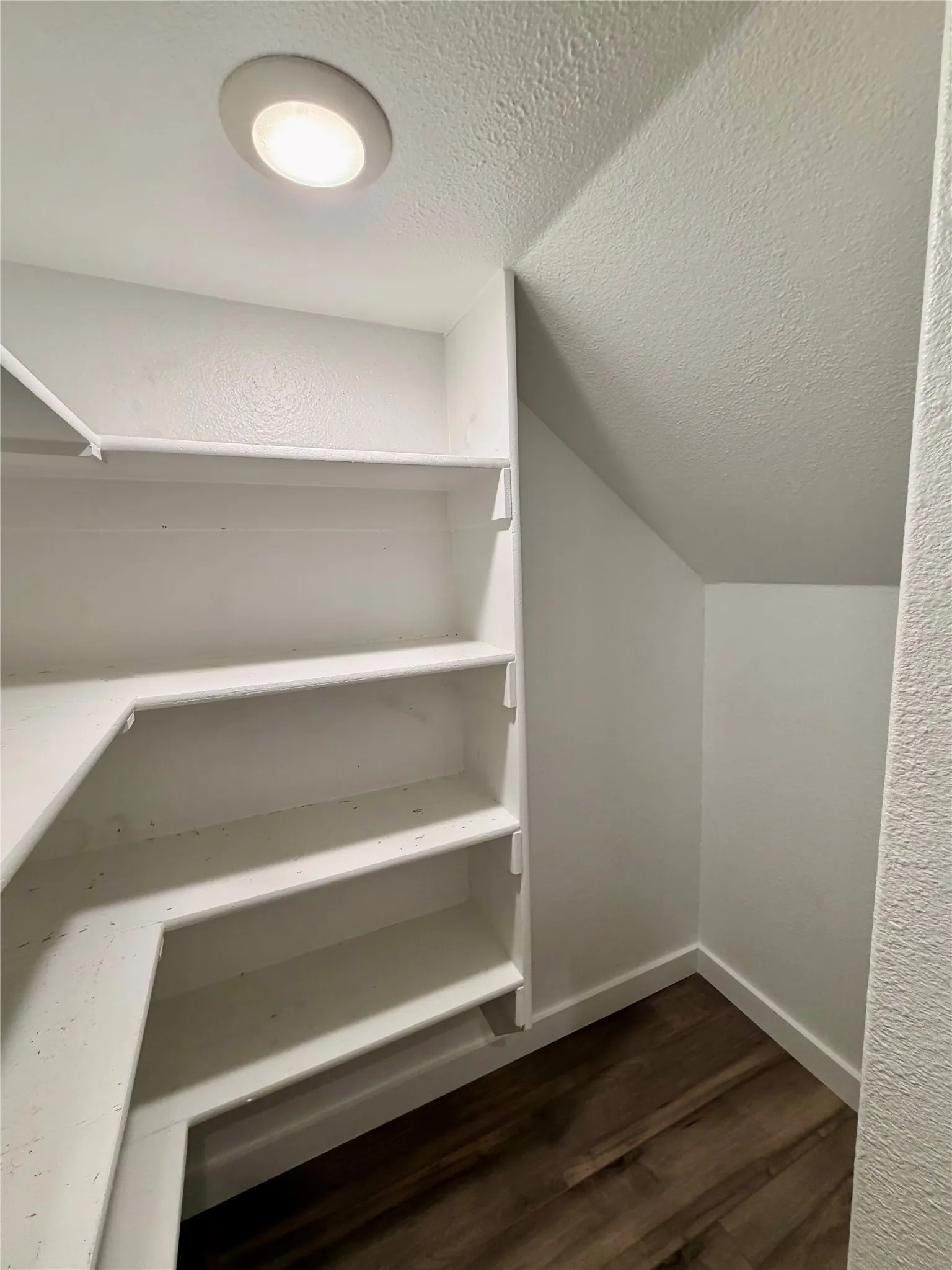 Extra storage space in pantry