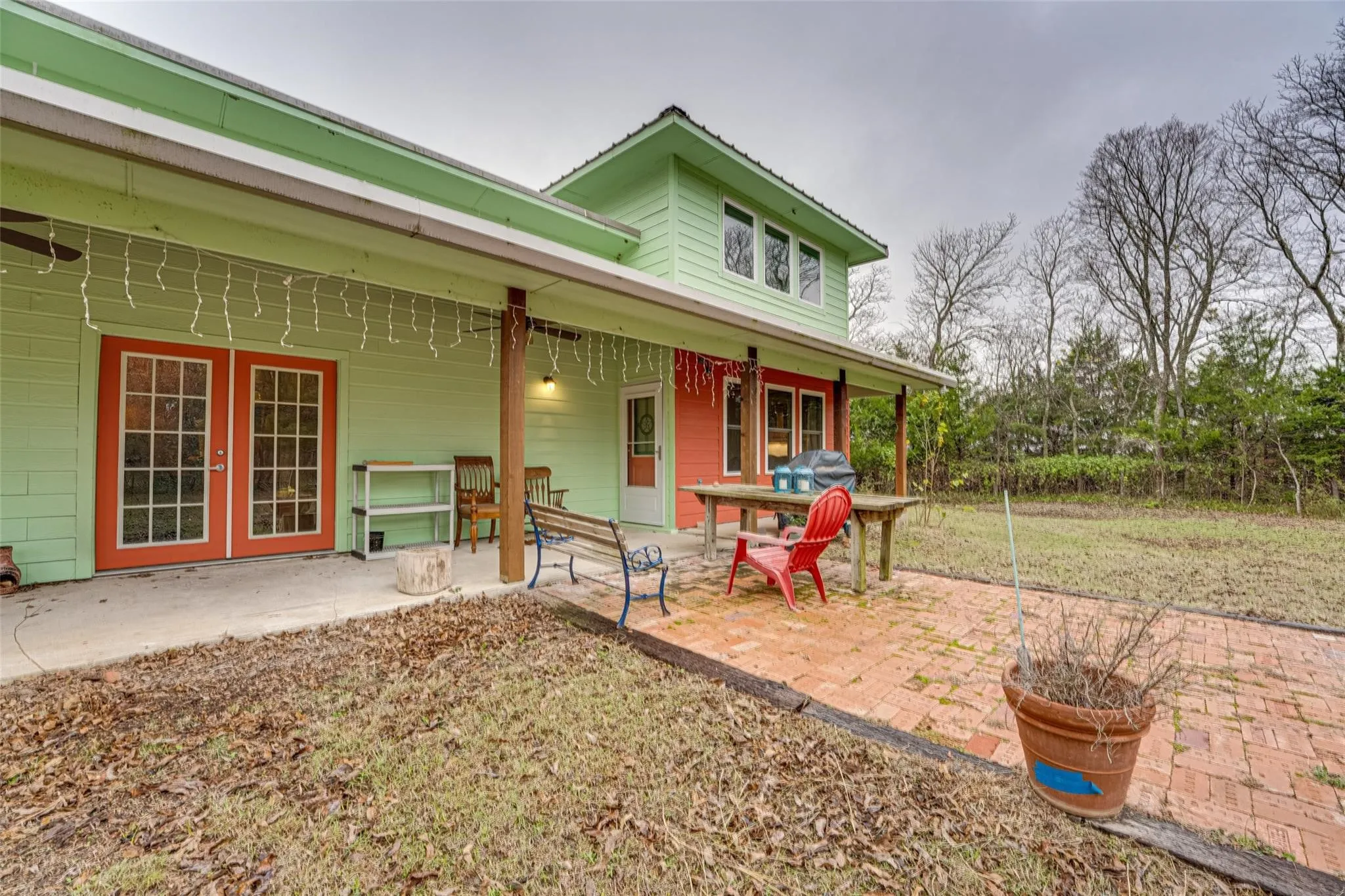 Porch and Workshop Entry