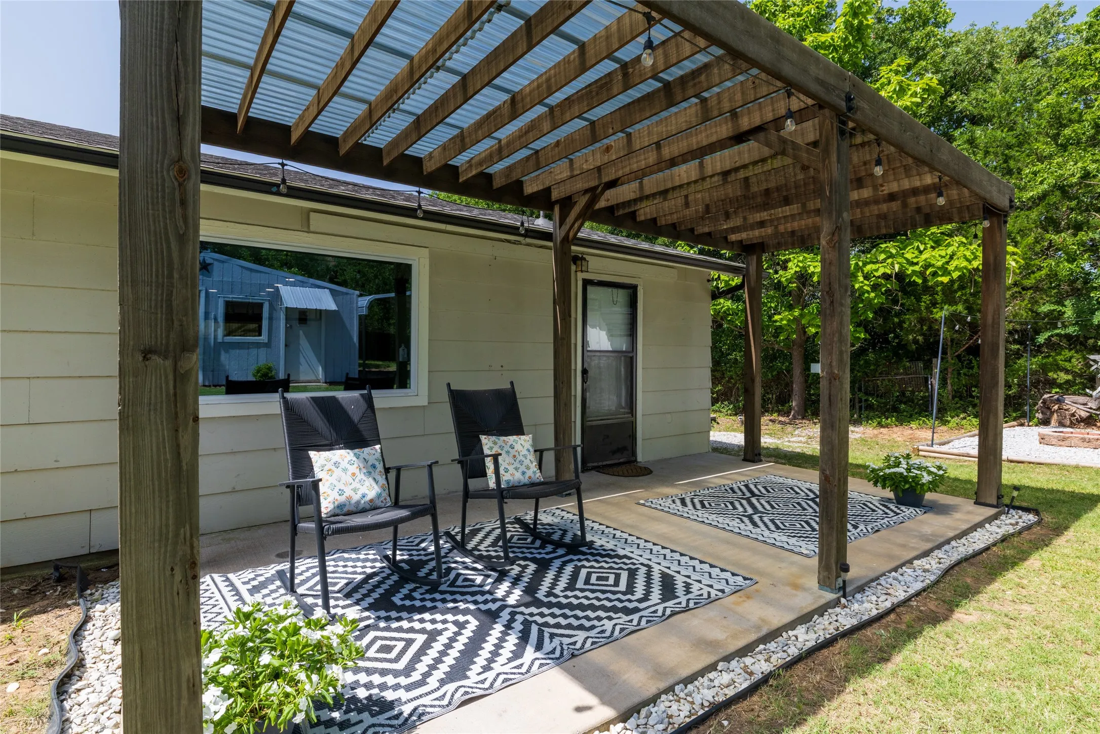 Covered Back Patio