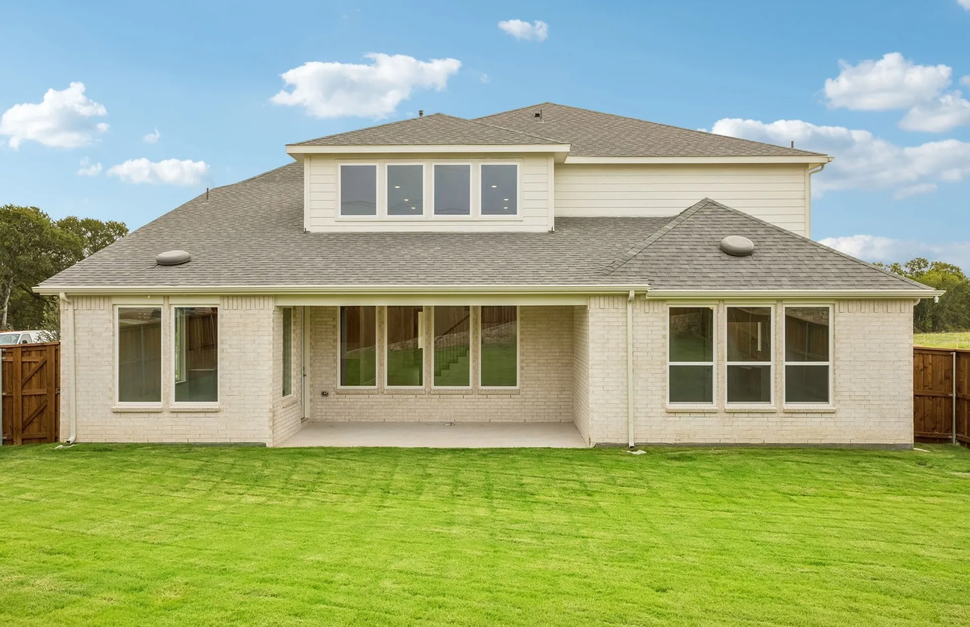 Back of home