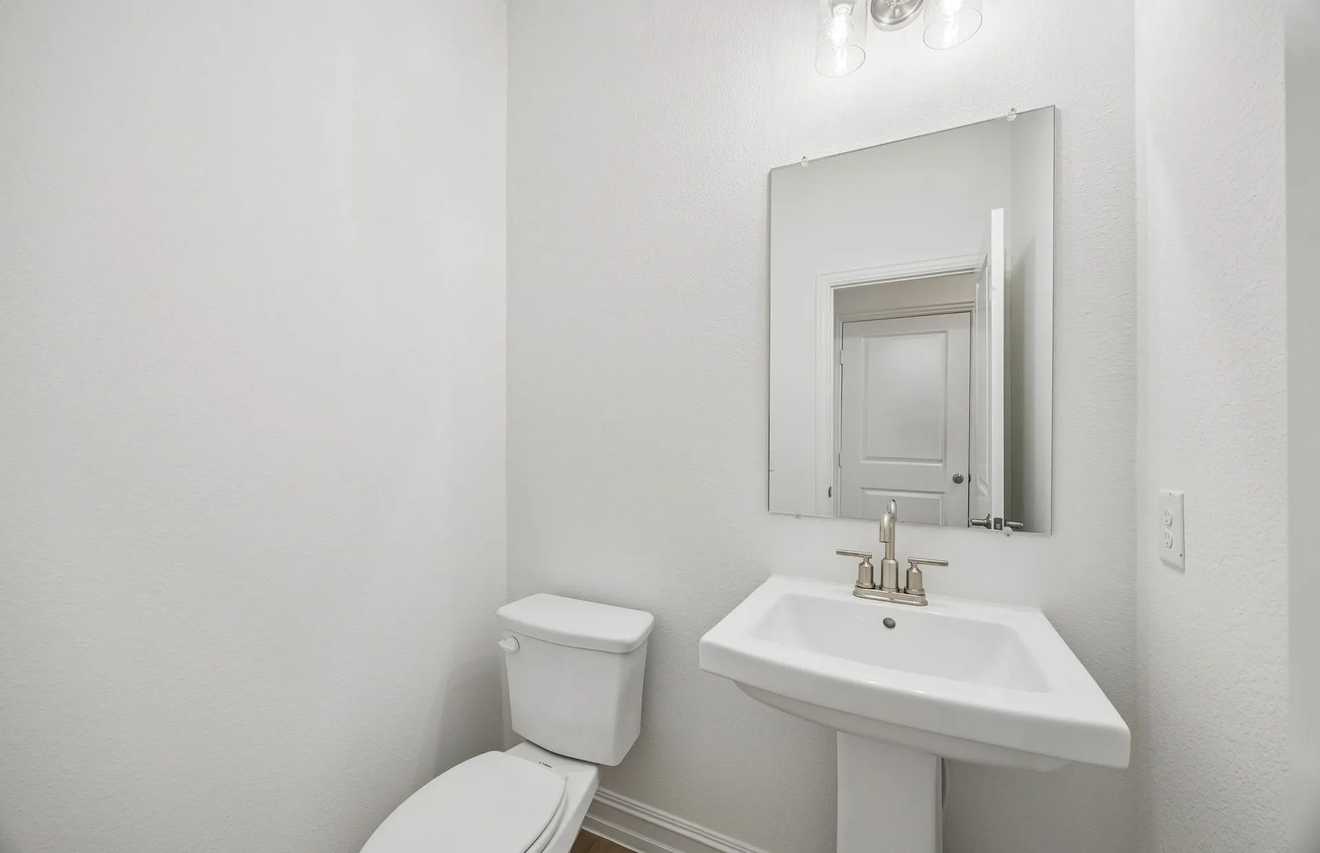 Powder bath on first level
