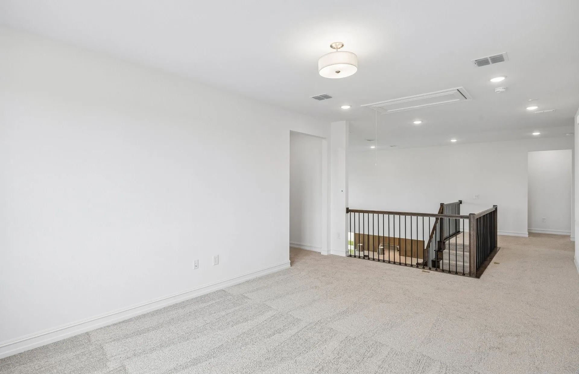 Spacious loft on second level entry