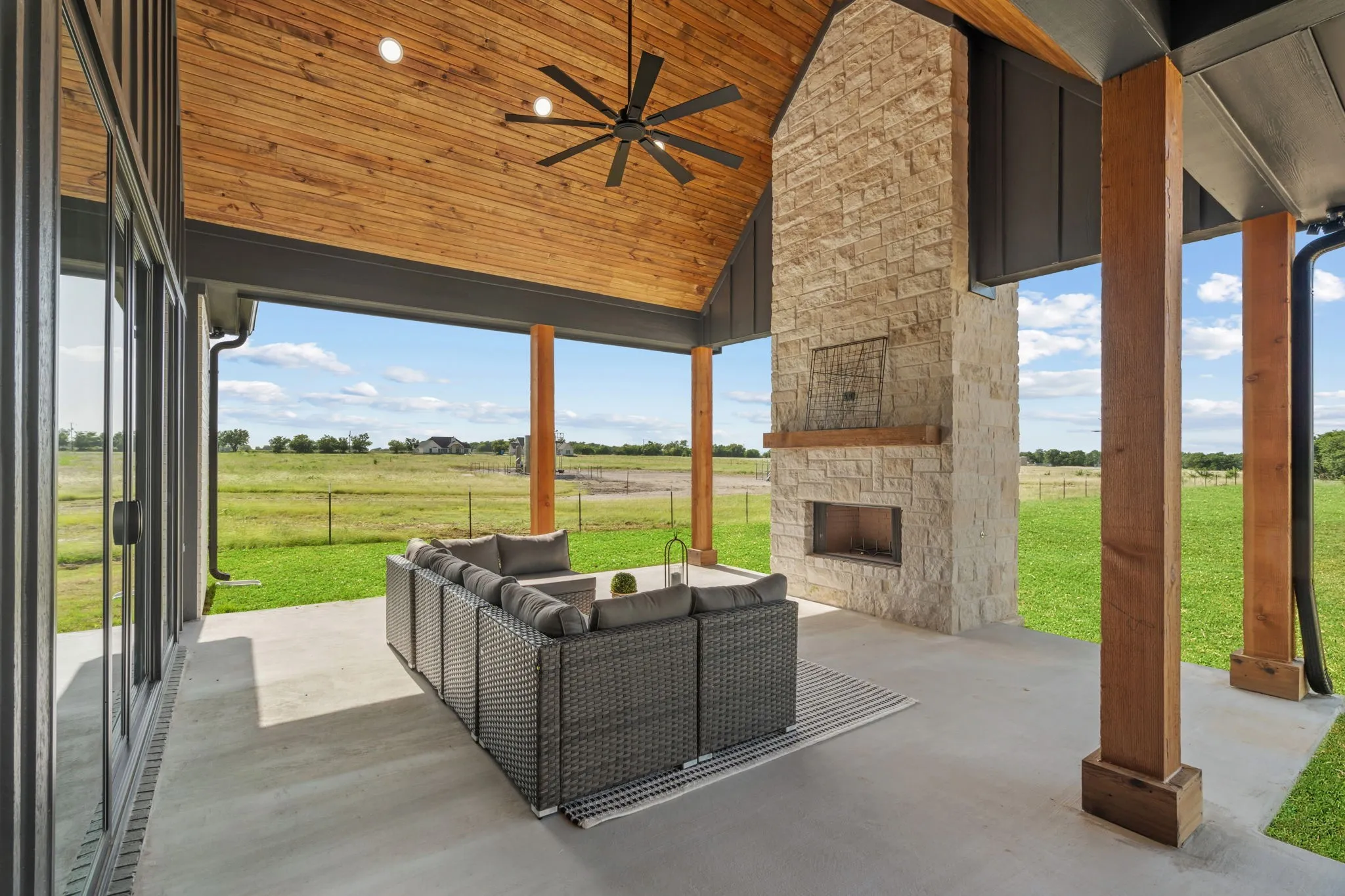 Outdoor Fireplace