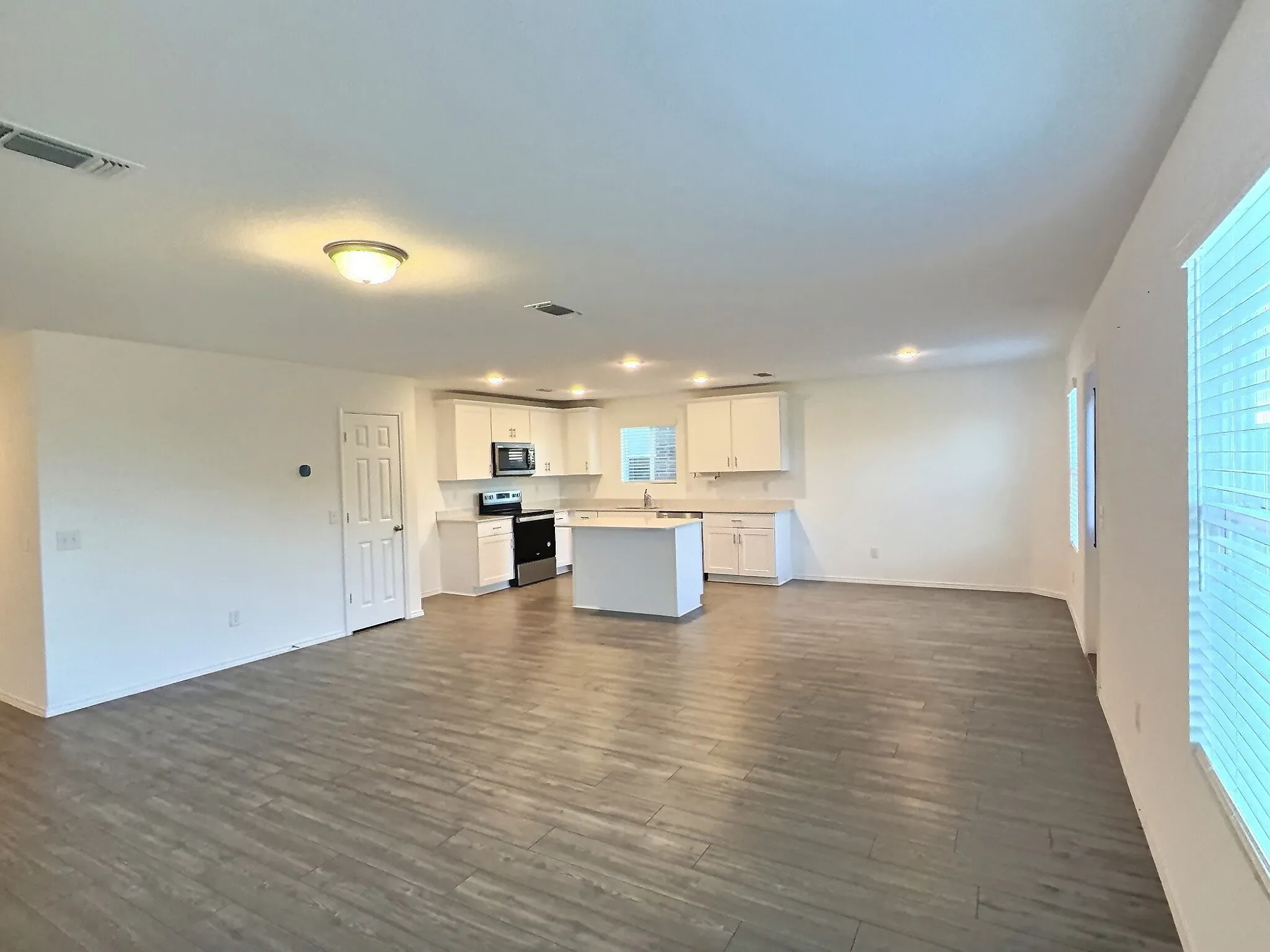 Open floor plan