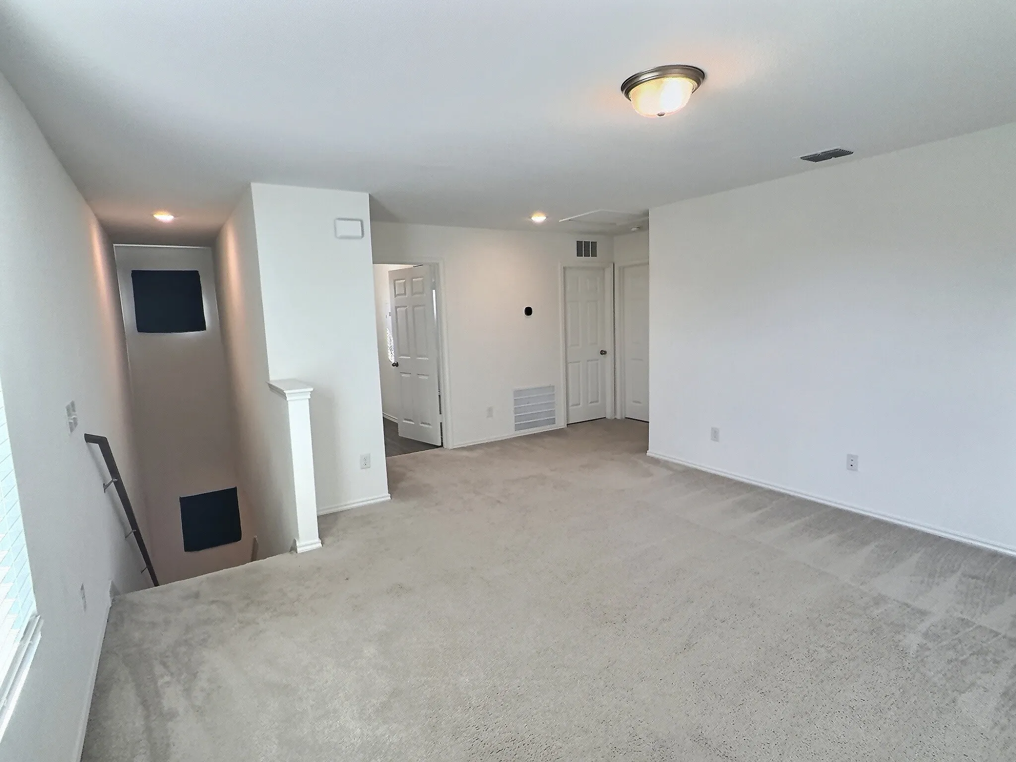 Upstairs open family room