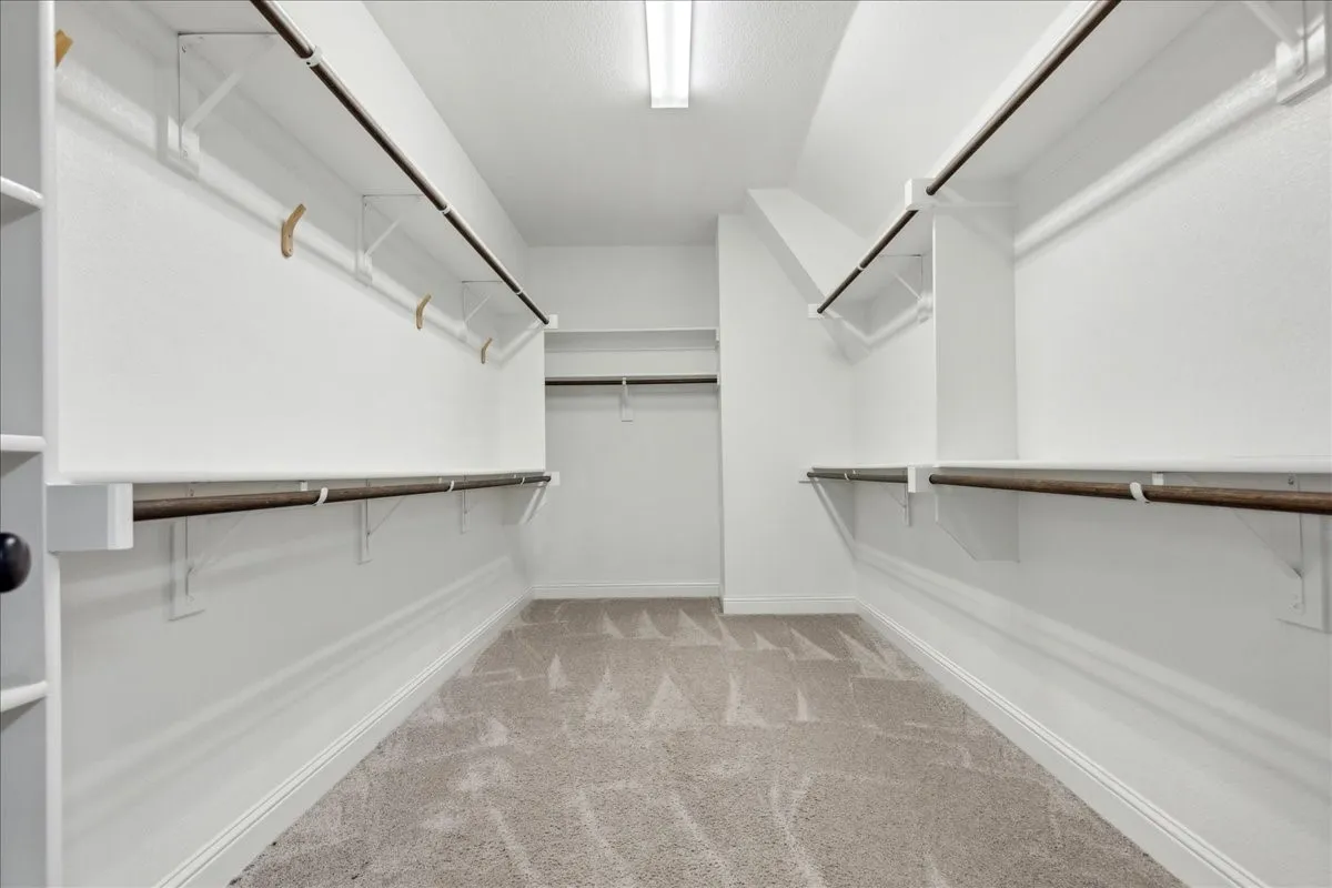 Closet in Primary  2 closets in Primary