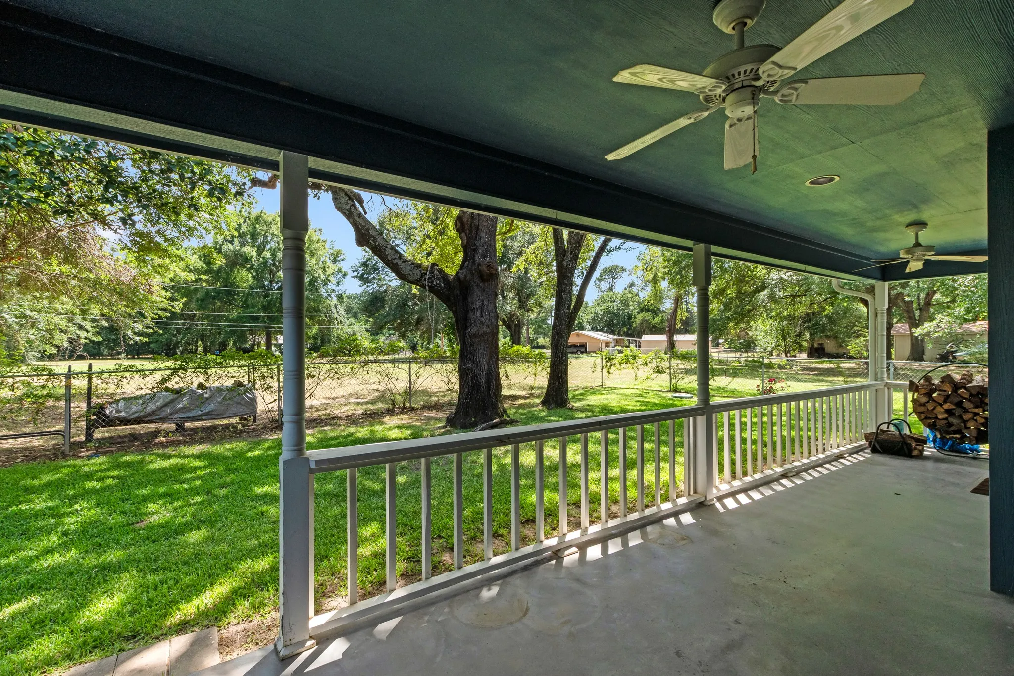Back patio
