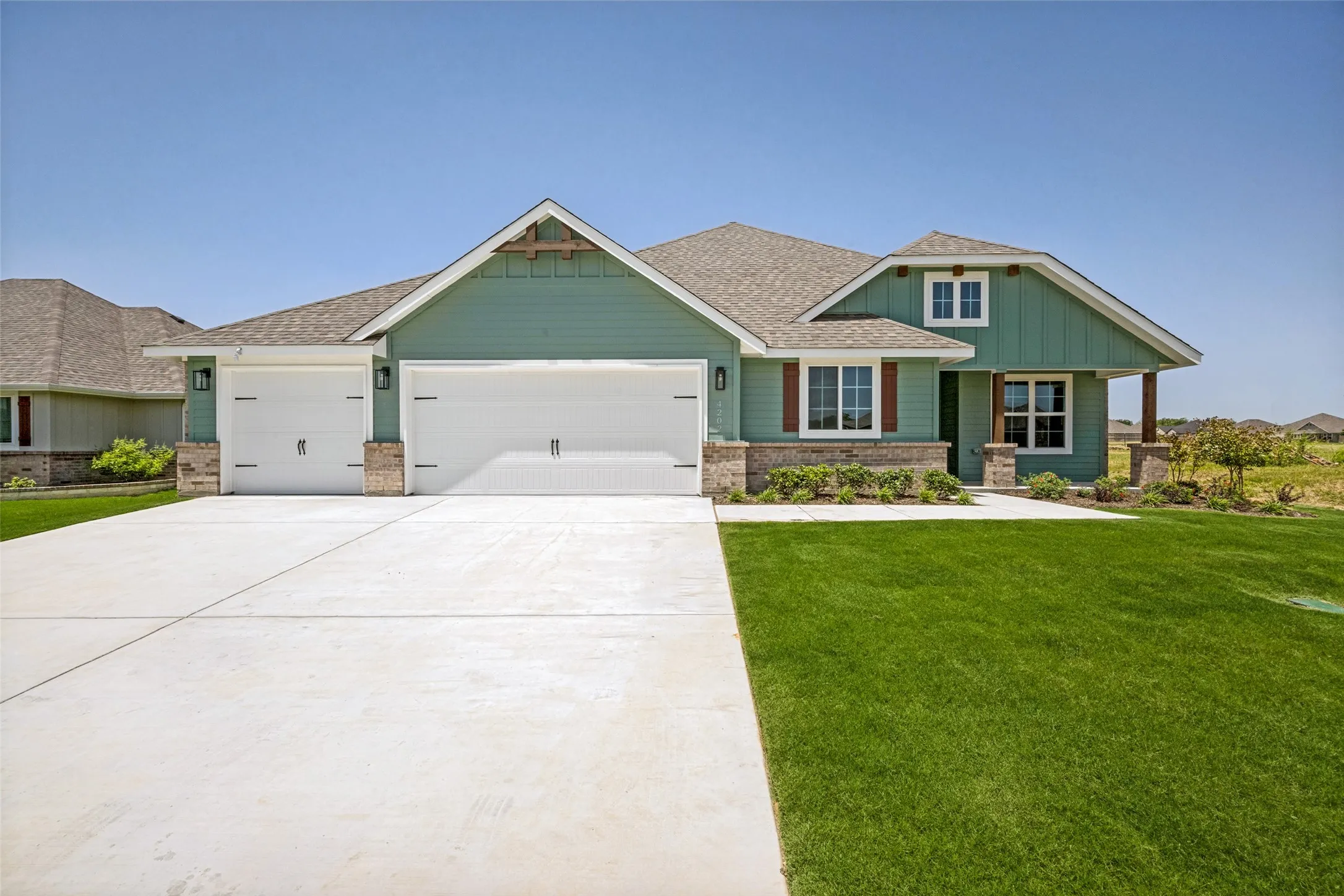 Single Family Residence For Sale in Denton County , 4202 Padron Lane, Sanger, Texas 76266, 3 Bedroom, 2 Bathroom, 3 Garage spaces, 1,839 Sqft, built in 2026, mls#21320183, Real Estate Agent in Sanger, Homes For Sale in Denton county, Homes For Sale in Sanger, Realtor in Sanger Texas, Real Estate Brokerage Independent Realty Texas, Luminita Cordes Realtor