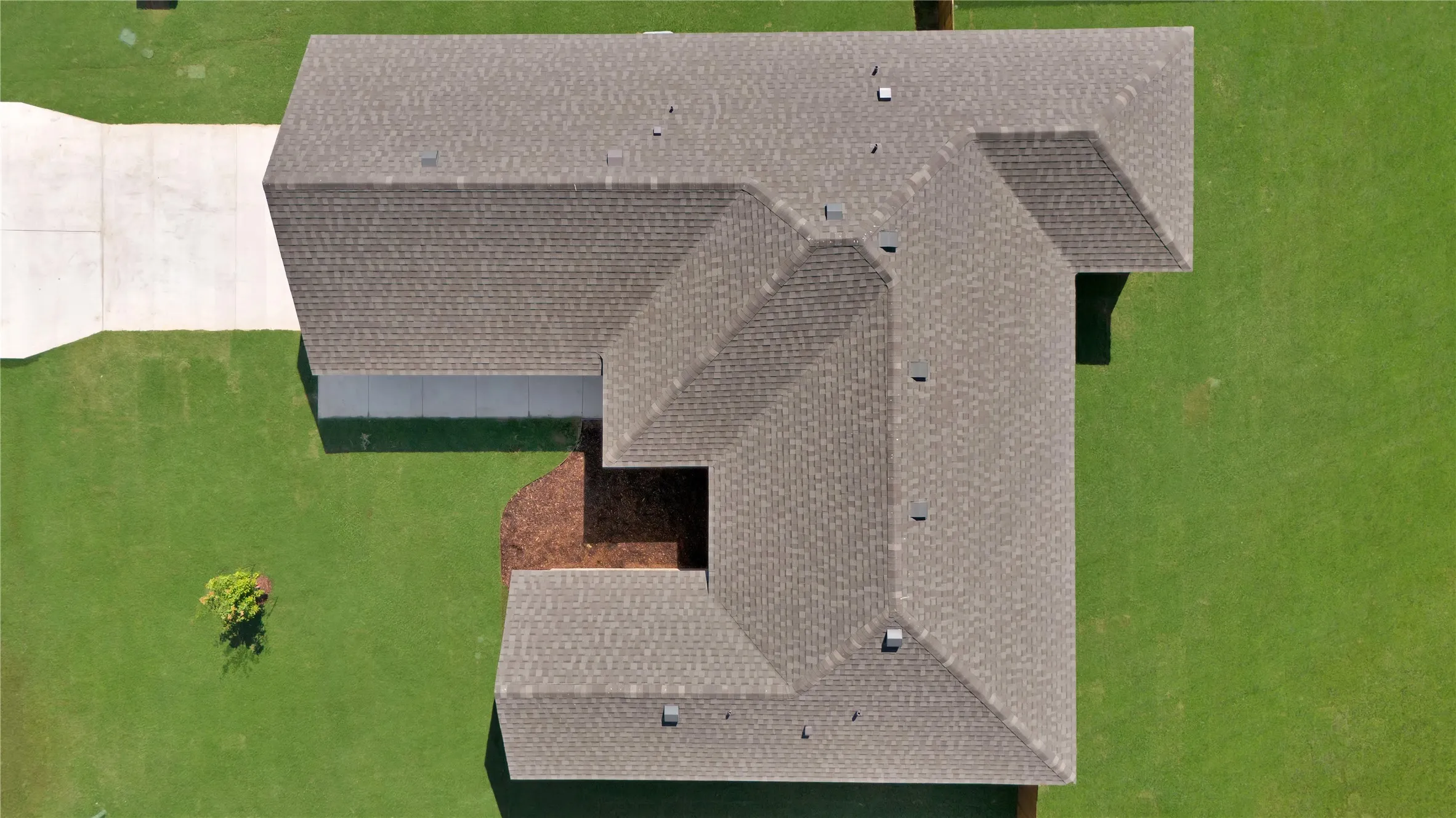 Full sprinkler system and fenced backyard!