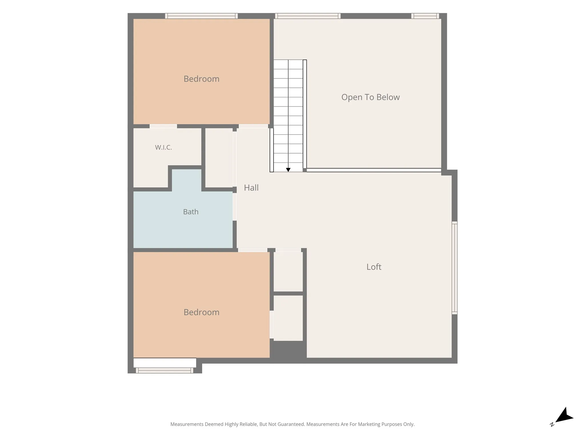 2nd Floor - upstairs