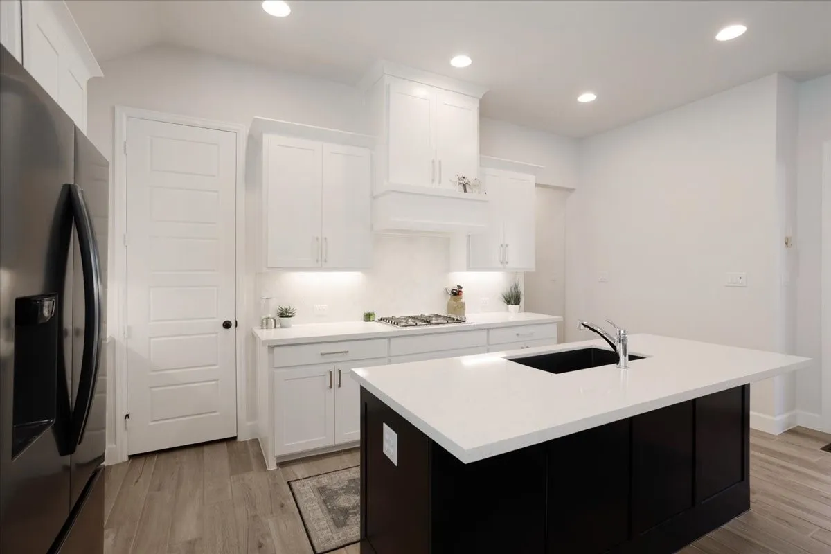 Gorgeous kitchen with a large walk-in pantry.