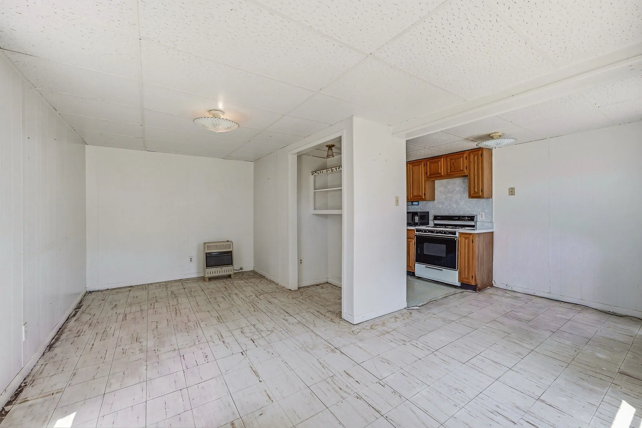 Living Area downstairs Apt.