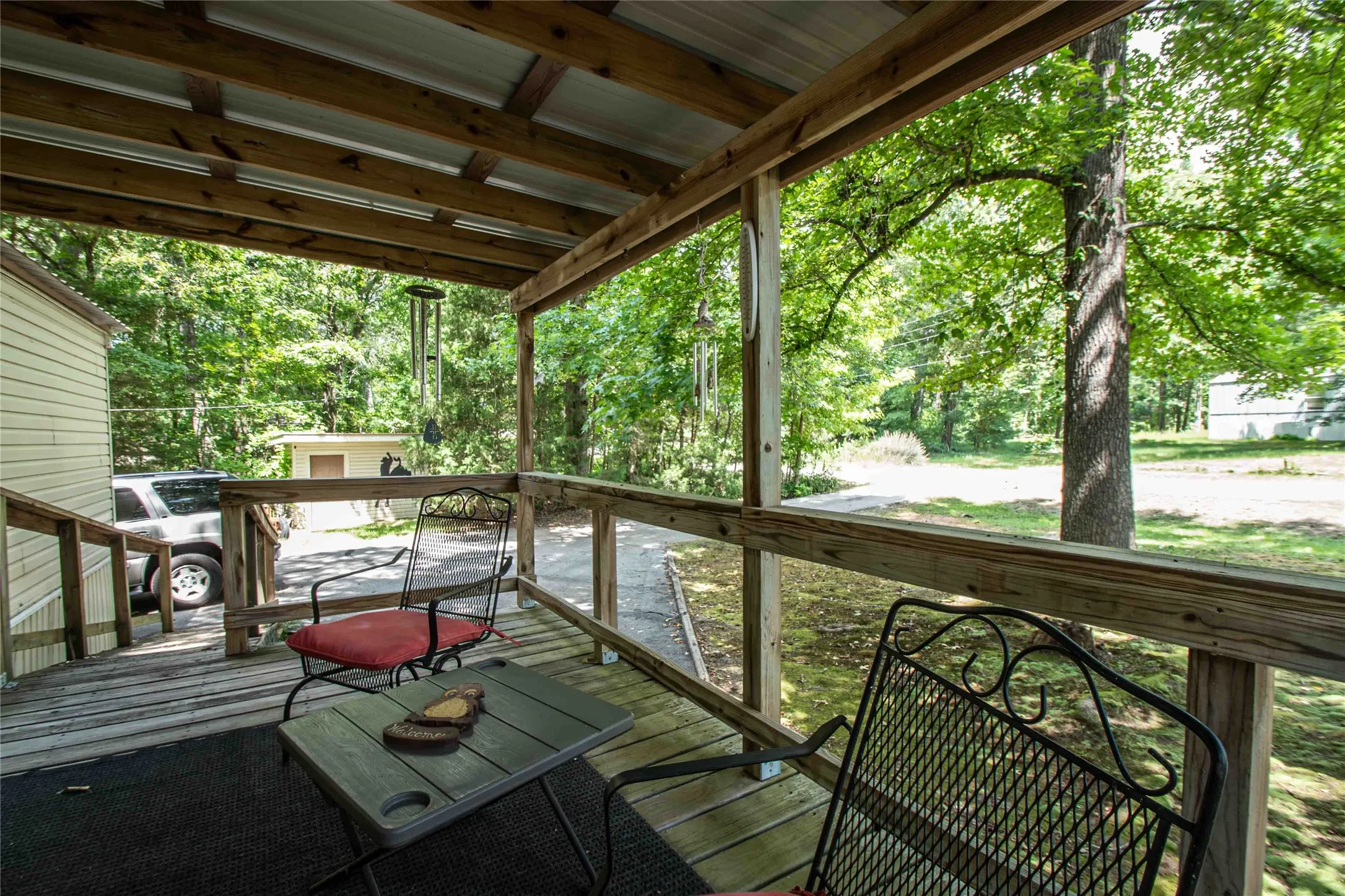 Front porch is 10x16