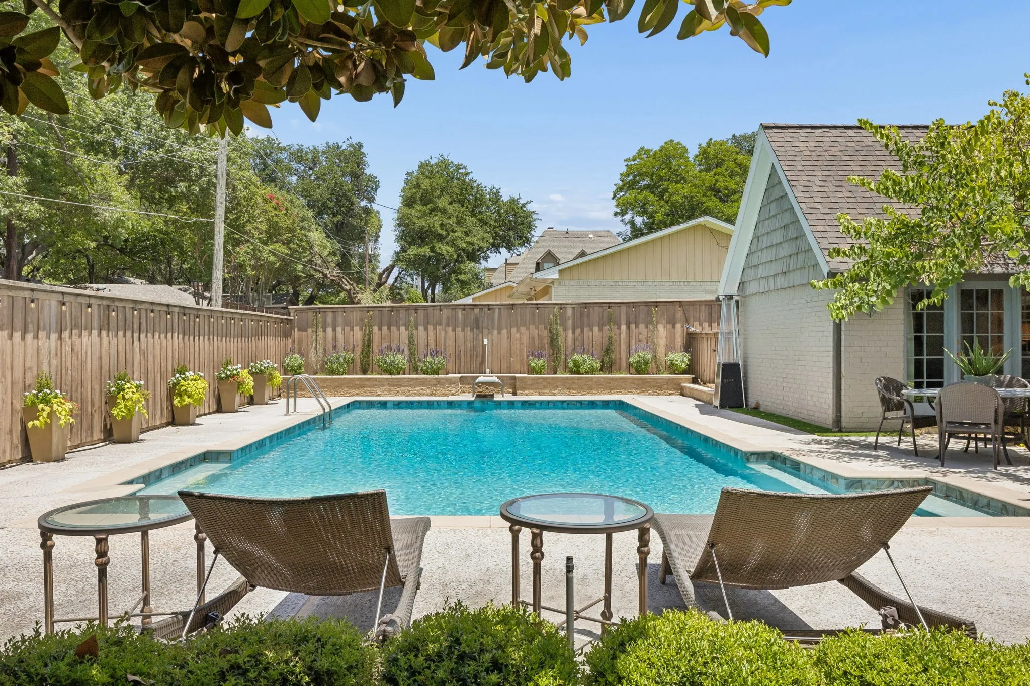 Sparkling Diving Pool Resurfaced with new tile in 2025.