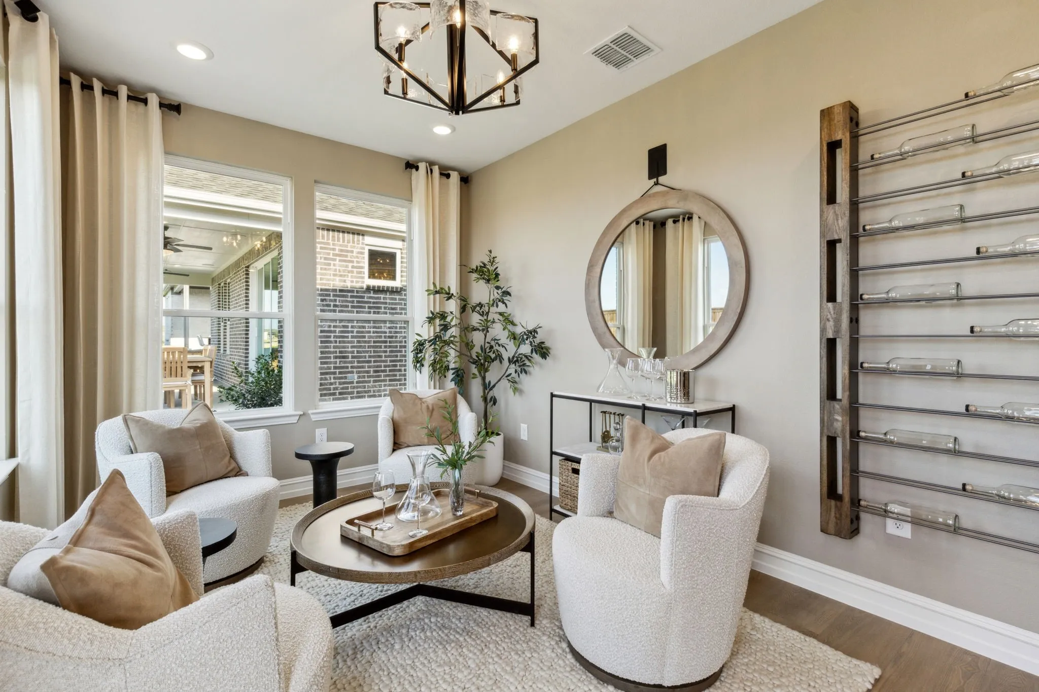 *Model Representation - Spacious Sunroom