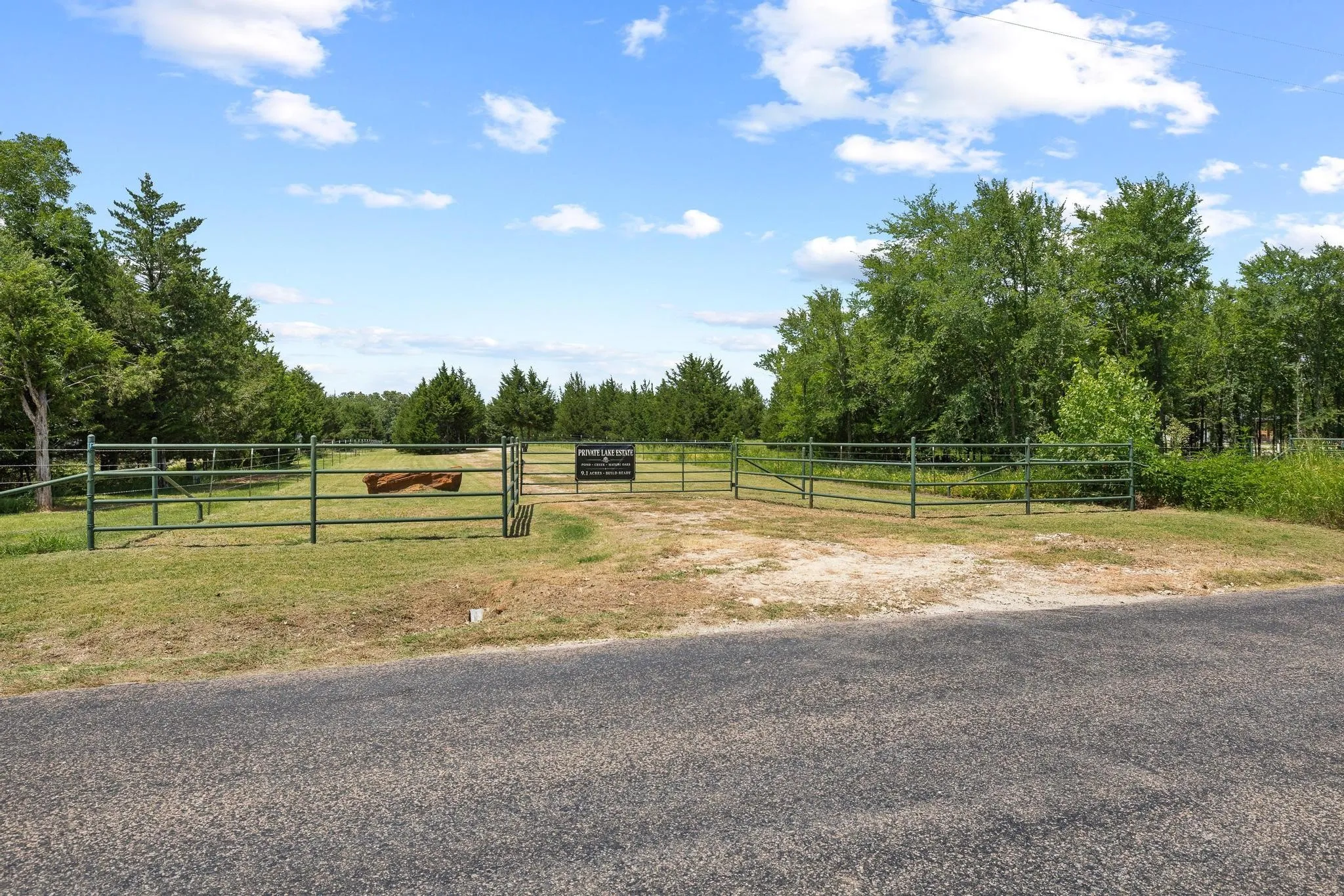 Gated entrance