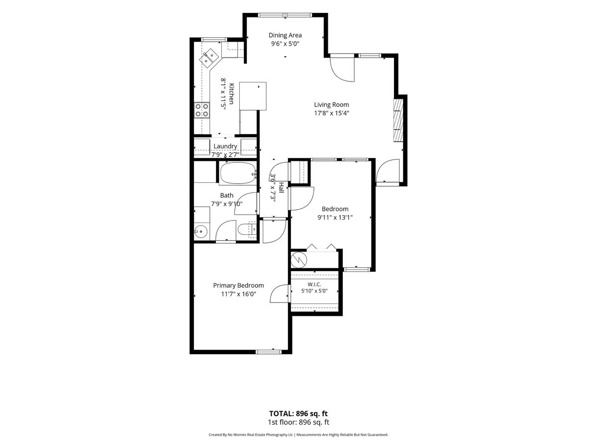 Floor plan witth dimentions