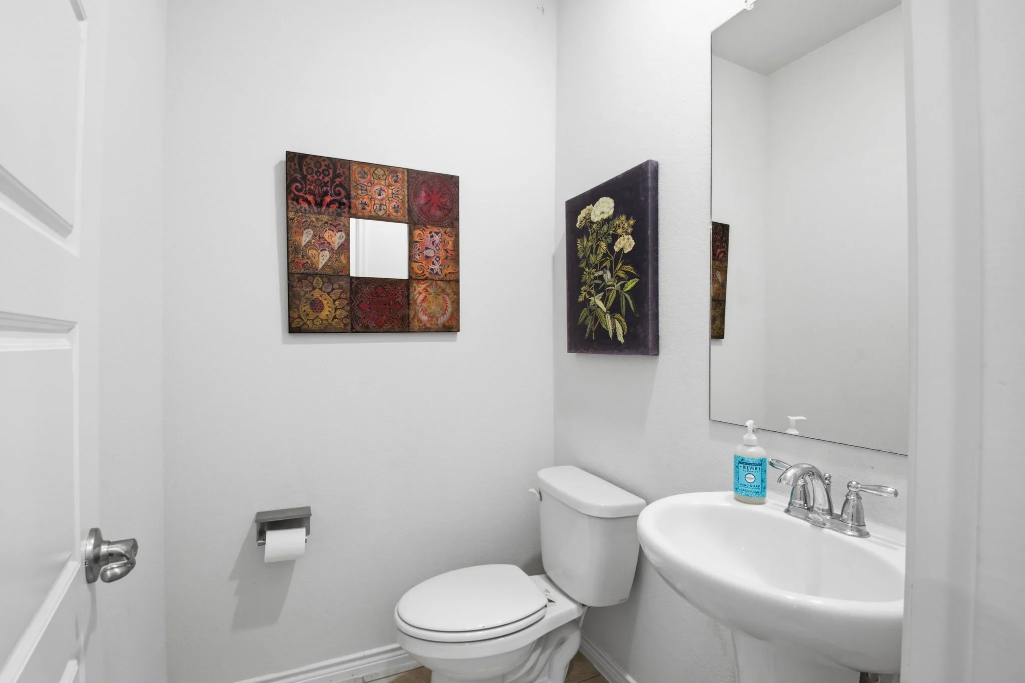 Half Bath on 1st Floor