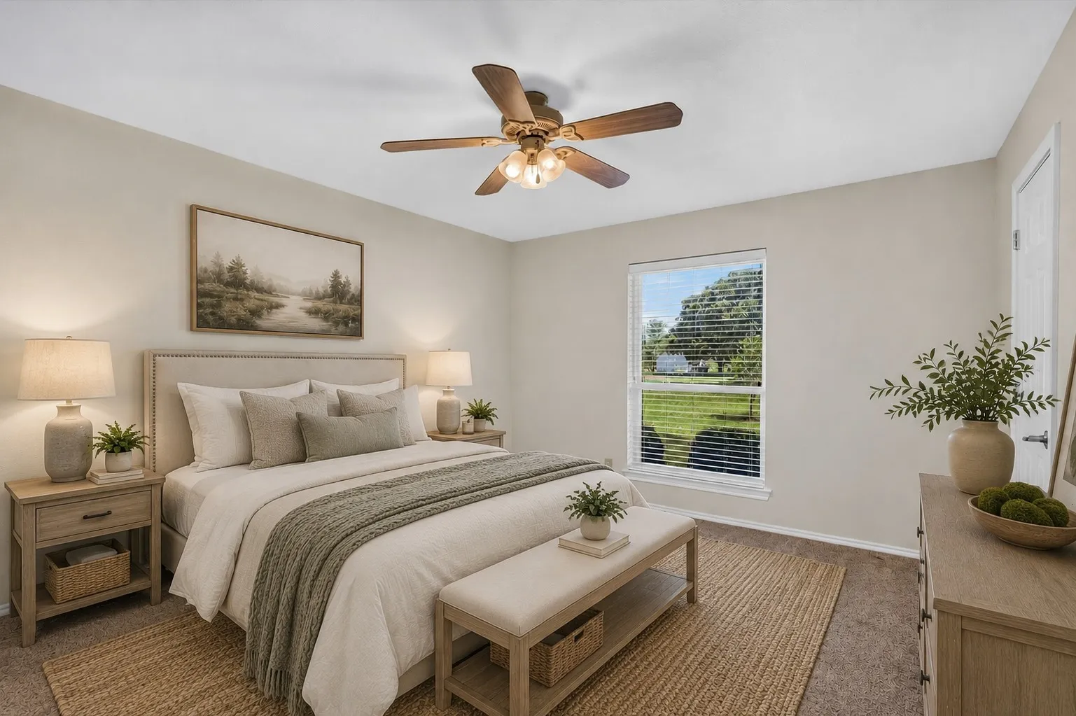 Bedroom #2 - virtually staged