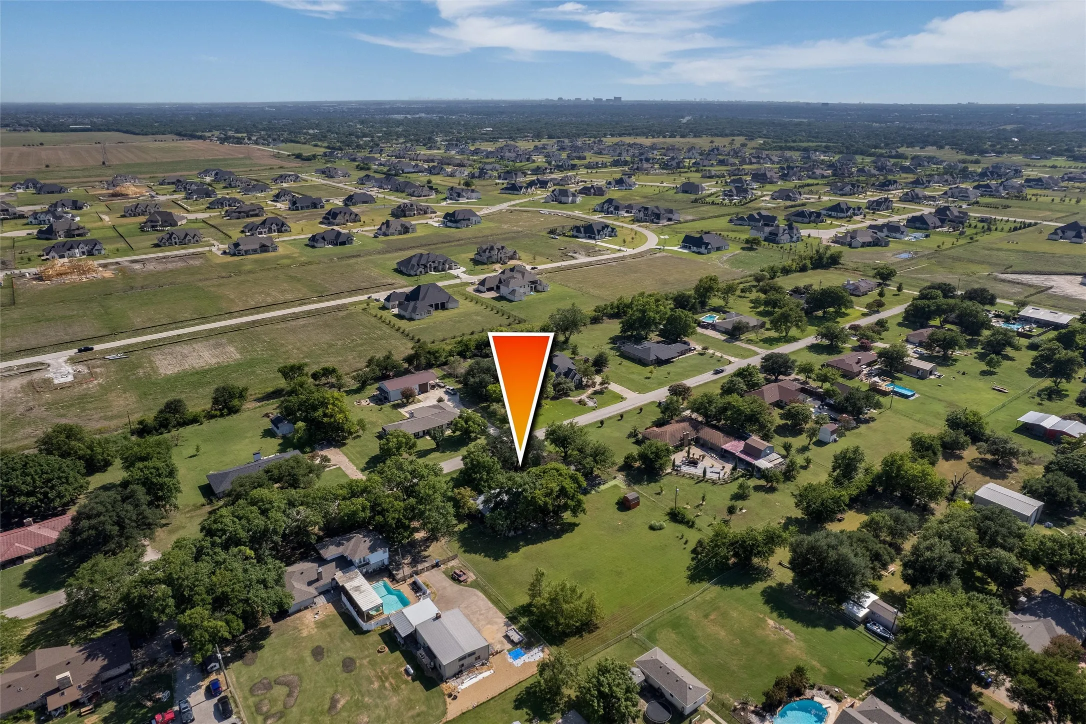 Surrounded by New more expensive homes on 1 Acre lots!
