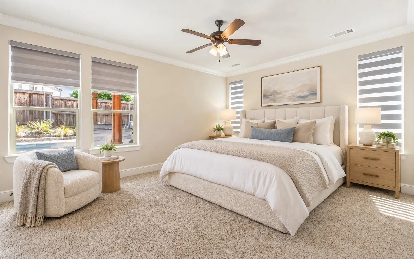 Virtually Staged - Primary Bedroom