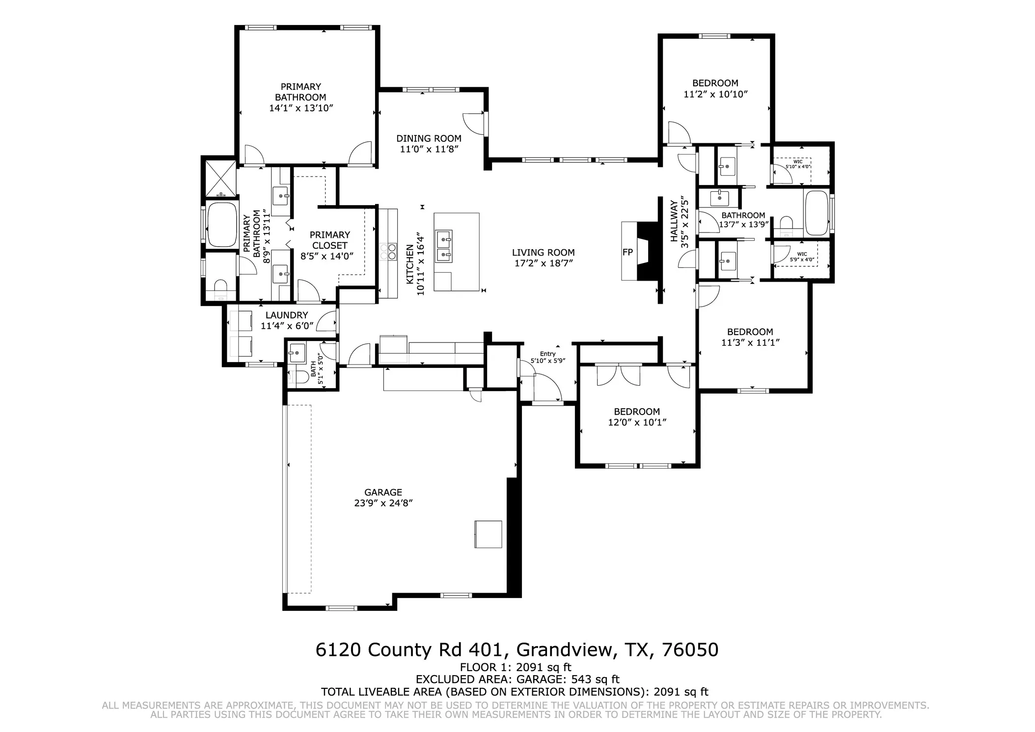 Single Family Residence For Sale in Johnson County , 6120 County Road 401, Grandview, Texas 76050, 4 Bedroom, 3 Bathroom, 2 Garage spaces, 2,091 Sqft, built in 2019, mls#21320596, Real Estate Agent in Grandview, Homes For Sale in Johnson county, Homes For Sale in Grandview, Realtor in Grandview Texas, Real Estate Brokerage Independent Realty Texas, Luminita Cordes Realtor