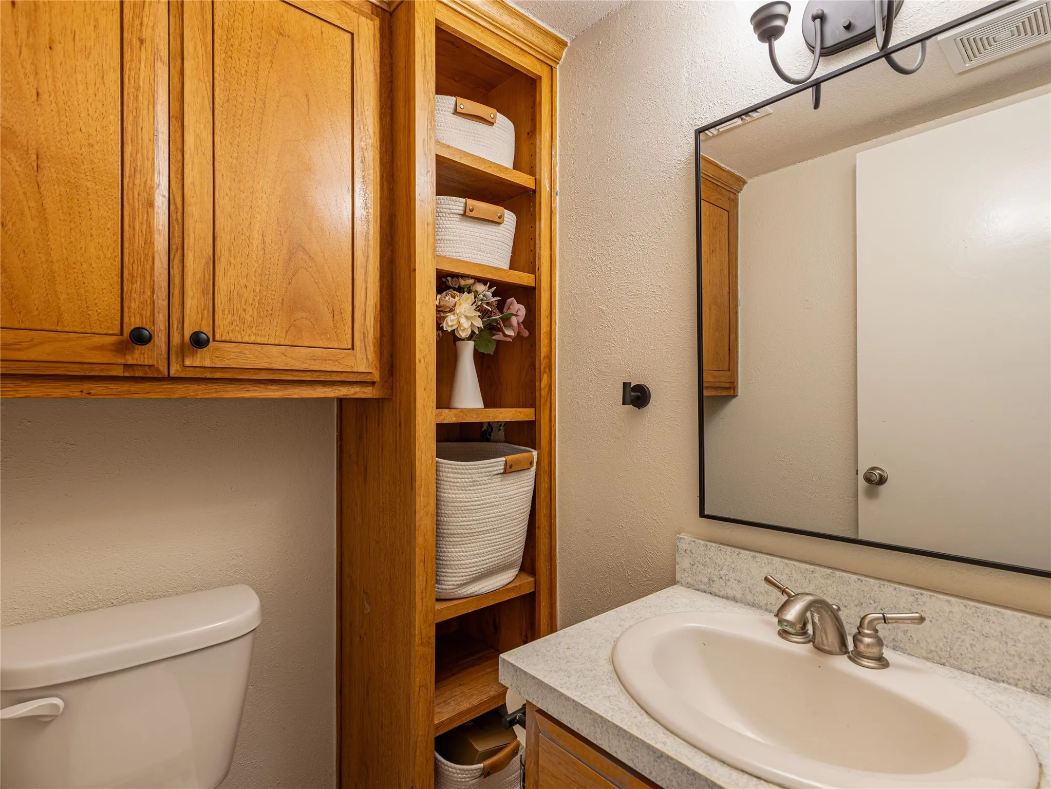 Thoughtfully placed for easy access from main living areas.